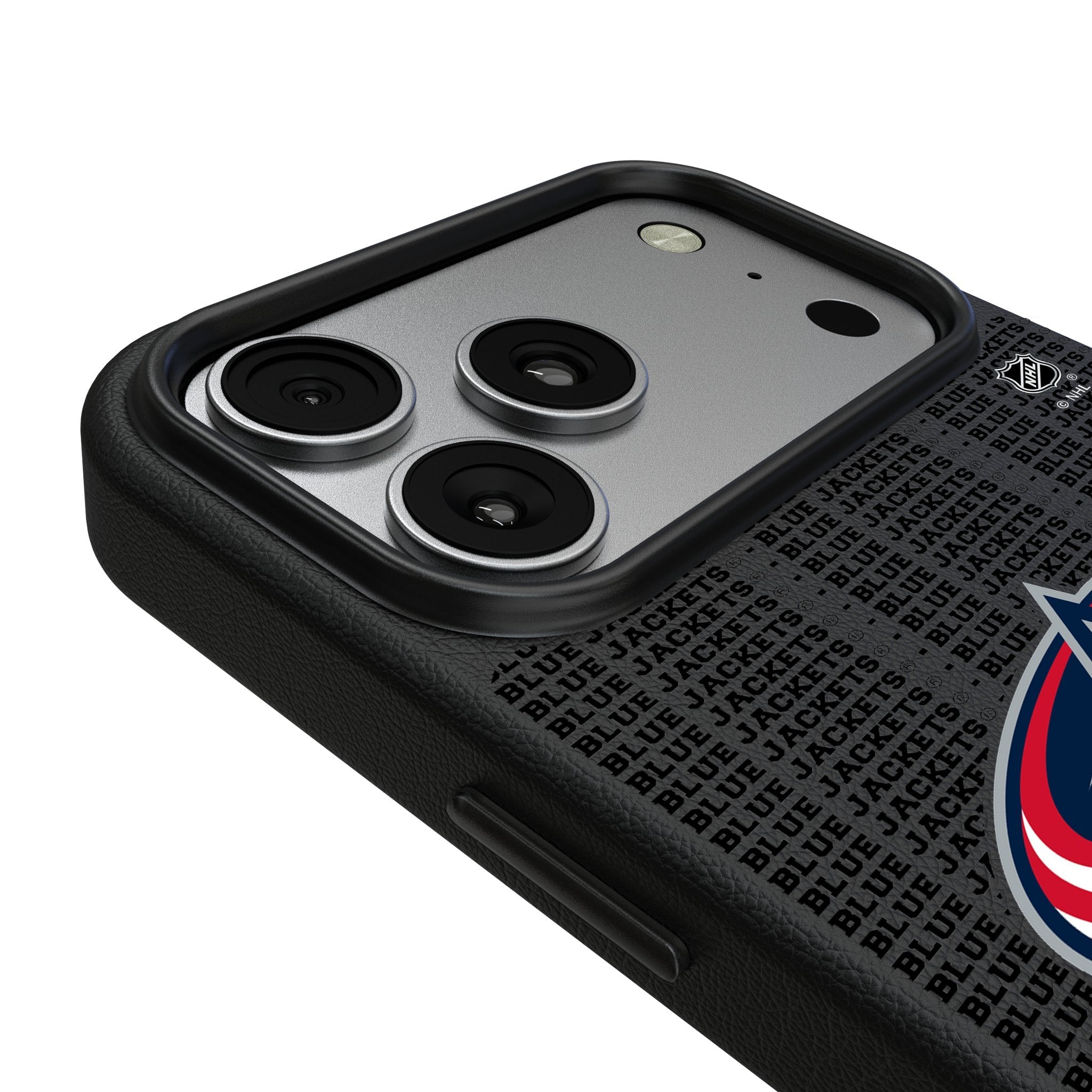 Columbus Blue Jackets Text Backdrop MagSafe Compatible Phone Case for Apple iPhone 17 Series 3
