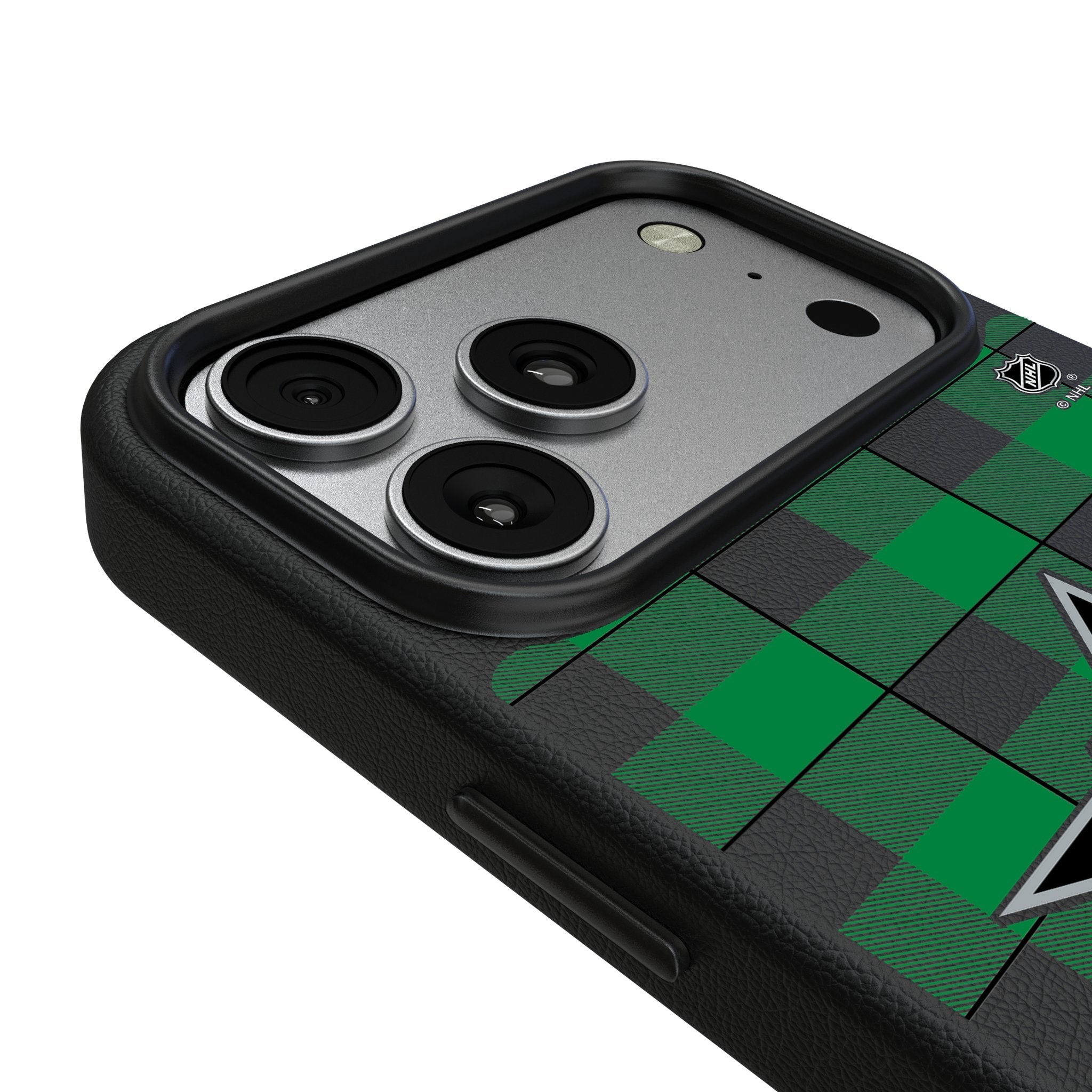 Dallas Stars Plaid MagSafe Compatible Phone Case for Apple iPhone 17 Series 3