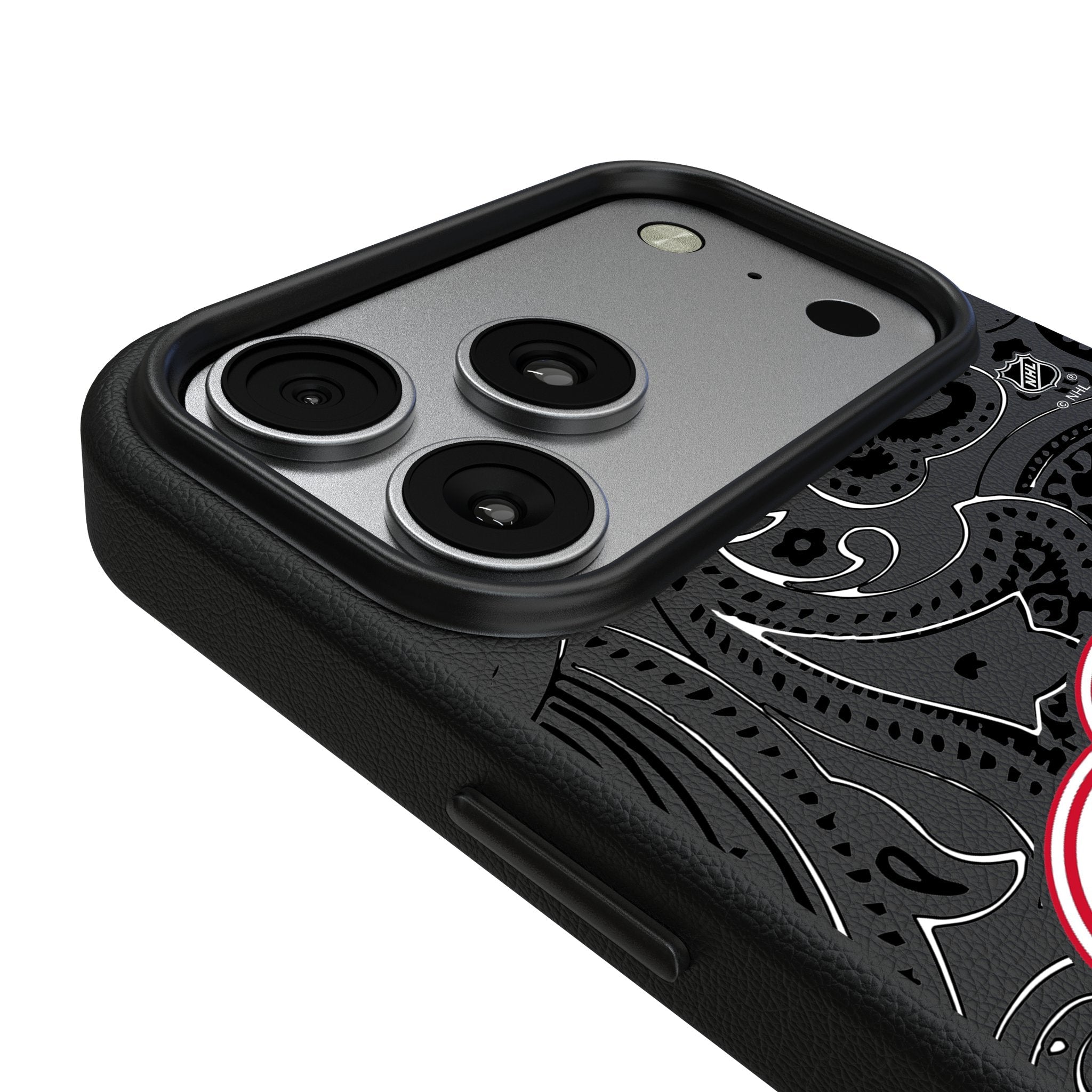 Detroit Red Wings Paisley MagSafe Compatible Phone Case for Apple iPhone 17 Series 3