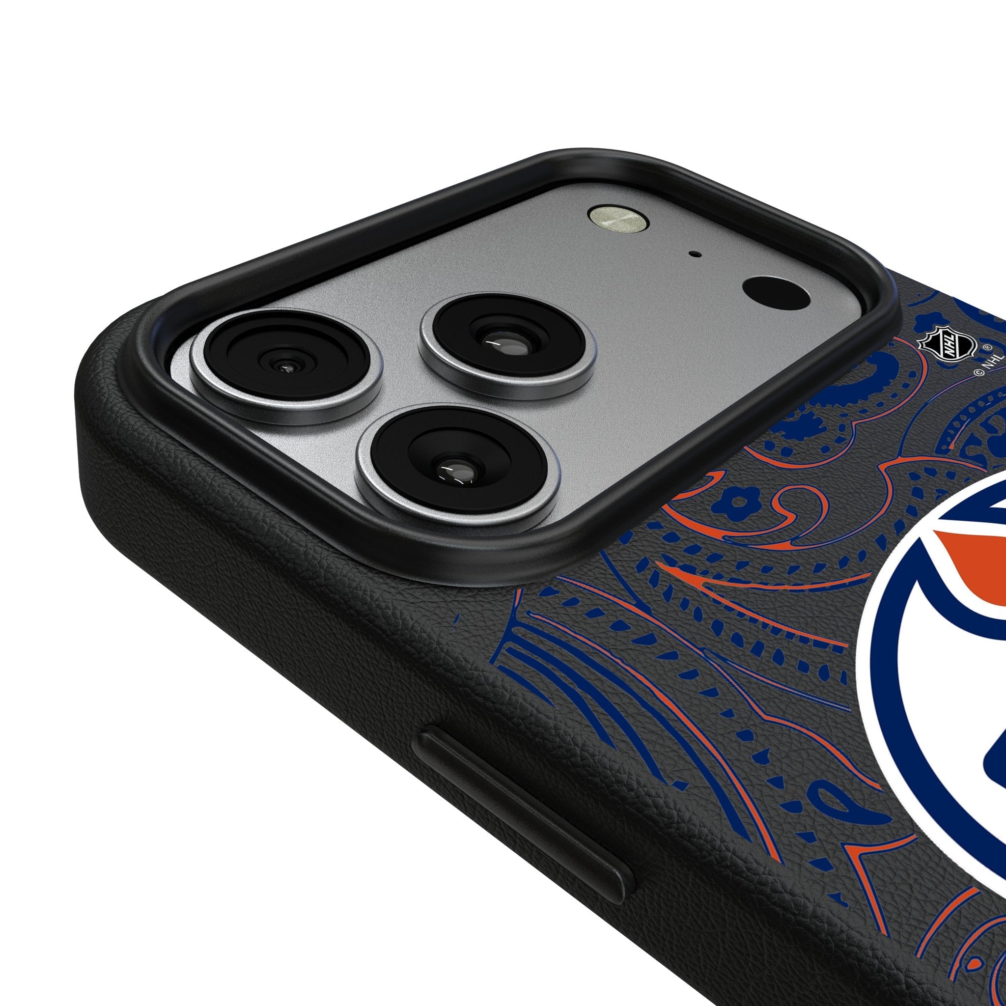 Edmonton Oilers Paisley MagSafe Compatible Phone Case for Apple iPhone 17 Series