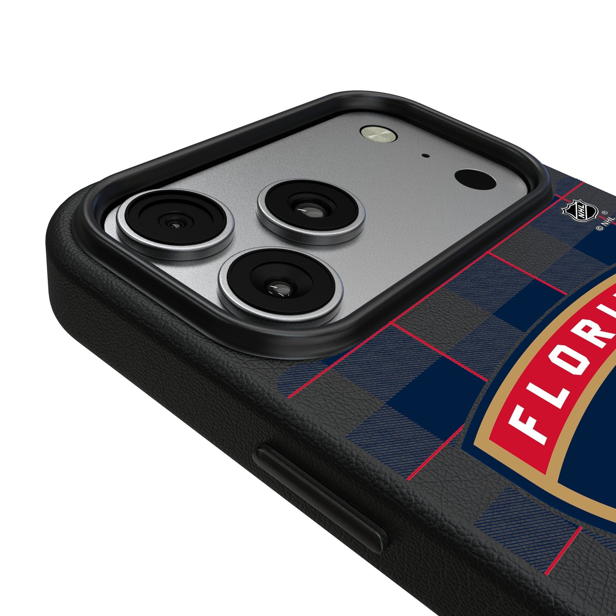 Florida Panthers Plaid MagSafe Compatible Phone Case for Apple iPhone 17 Series 3