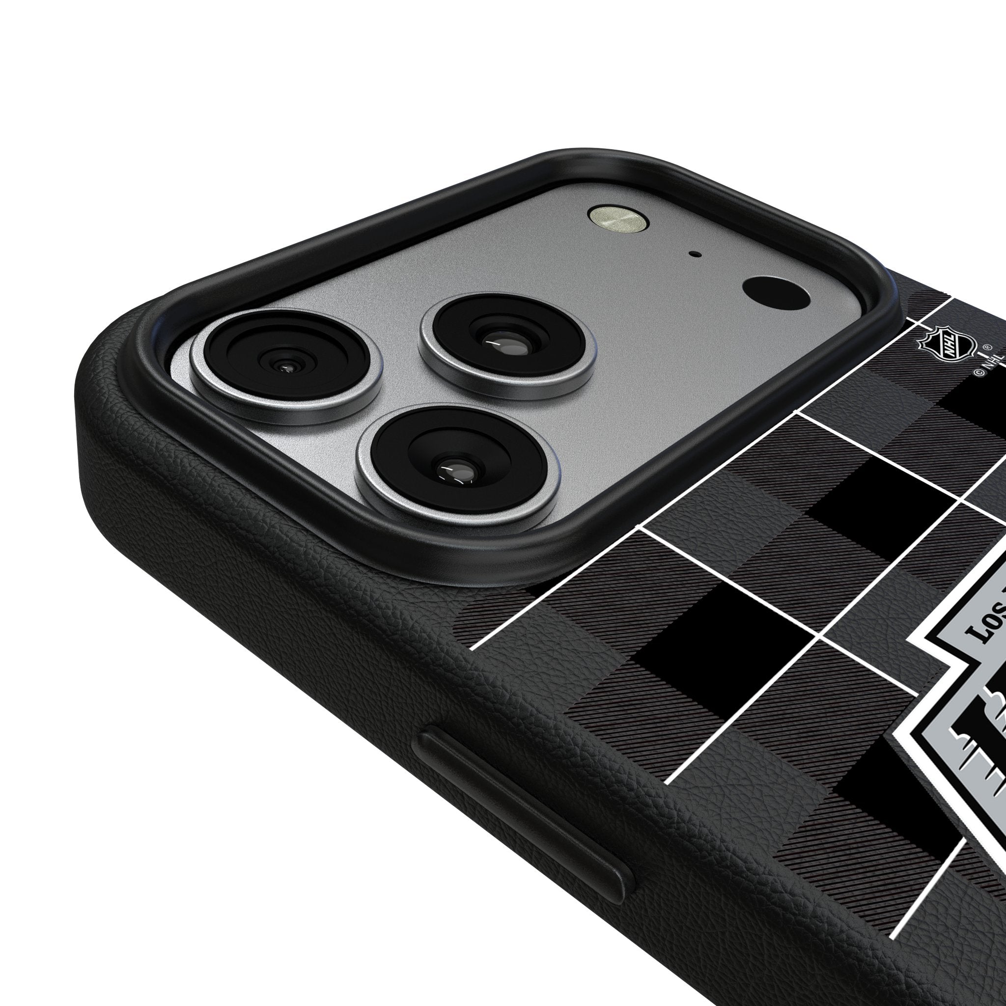 LA Kings Plaid MagSafe Compatible Phone Case for Apple iPhone 17 Series 3