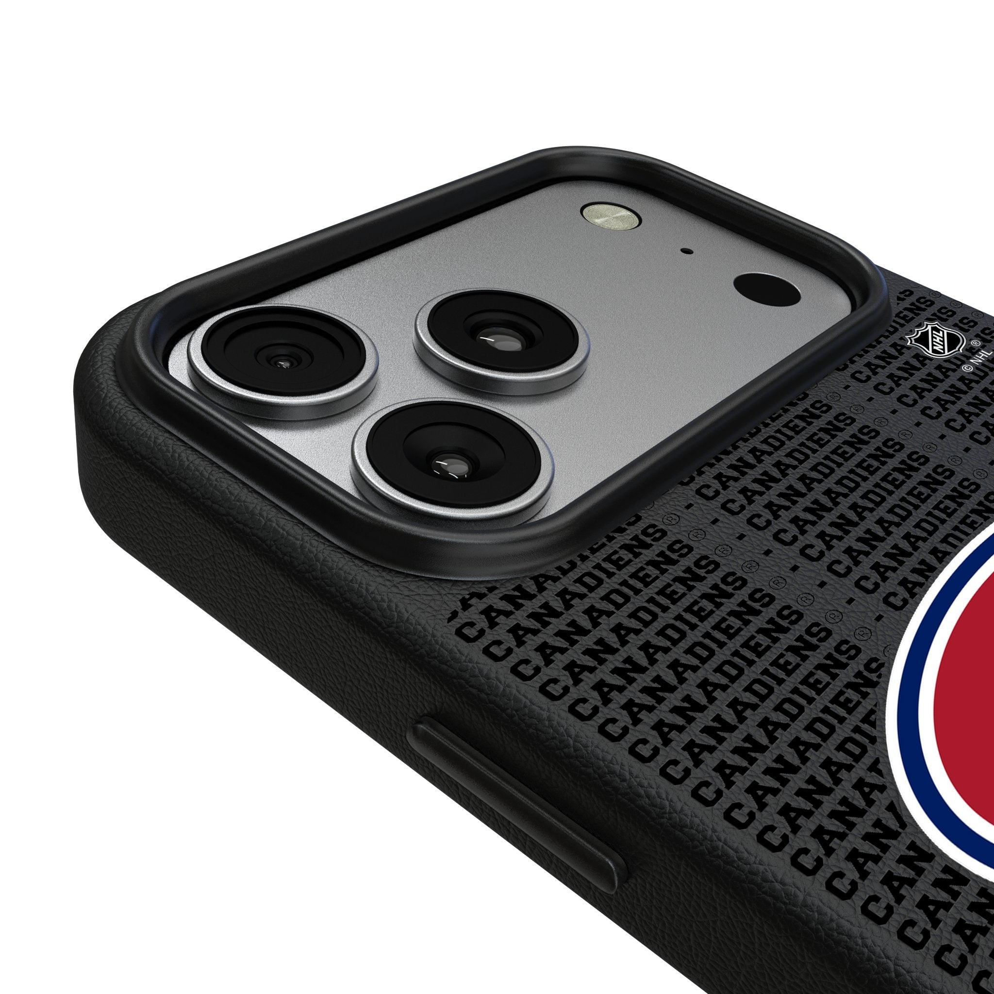 Montreal Canadiens Text Backdrop MagSafe Compatible Phone Case for Apple iPhone 17 Series 3