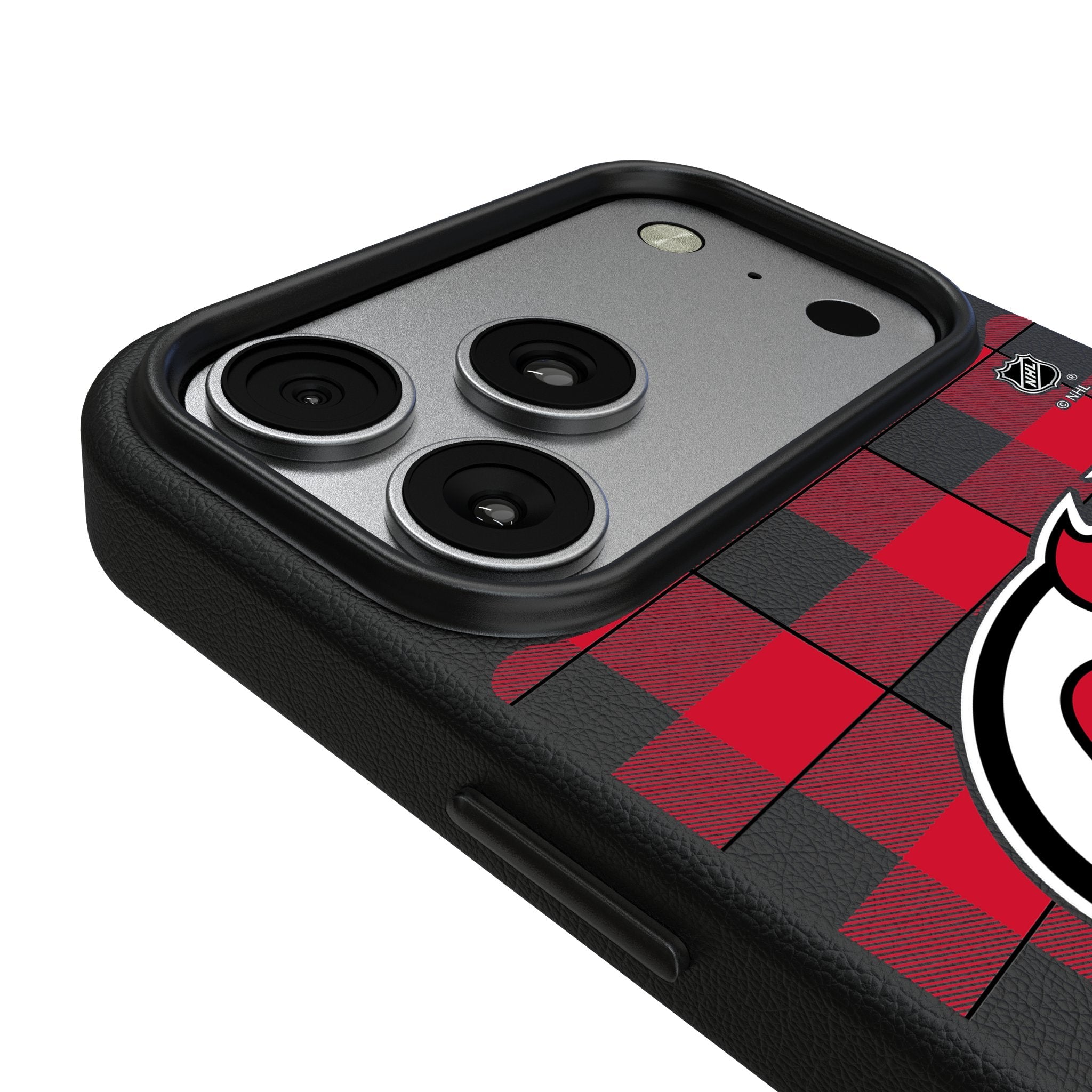 New Jersey Devils Plaid MagSafe Compatible Phone Case for Apple iPhone 17 Series 3