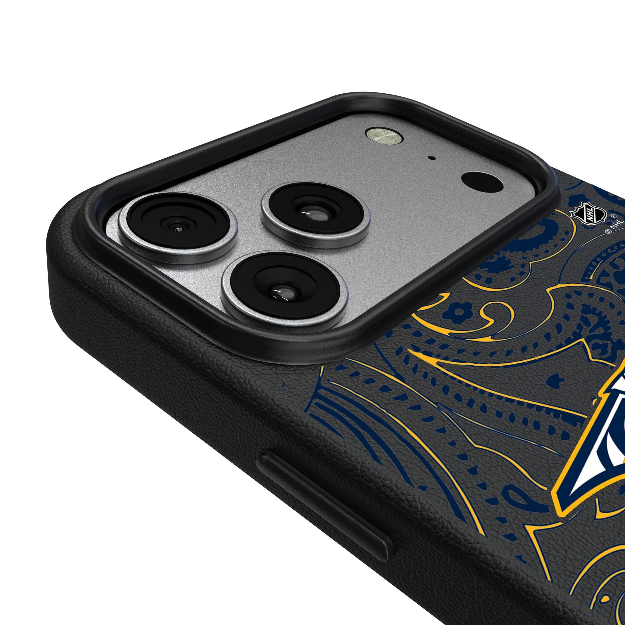 Nashville Predators Paisley MagSafe Compatible Phone Case for Apple iPhone 17 Series 3