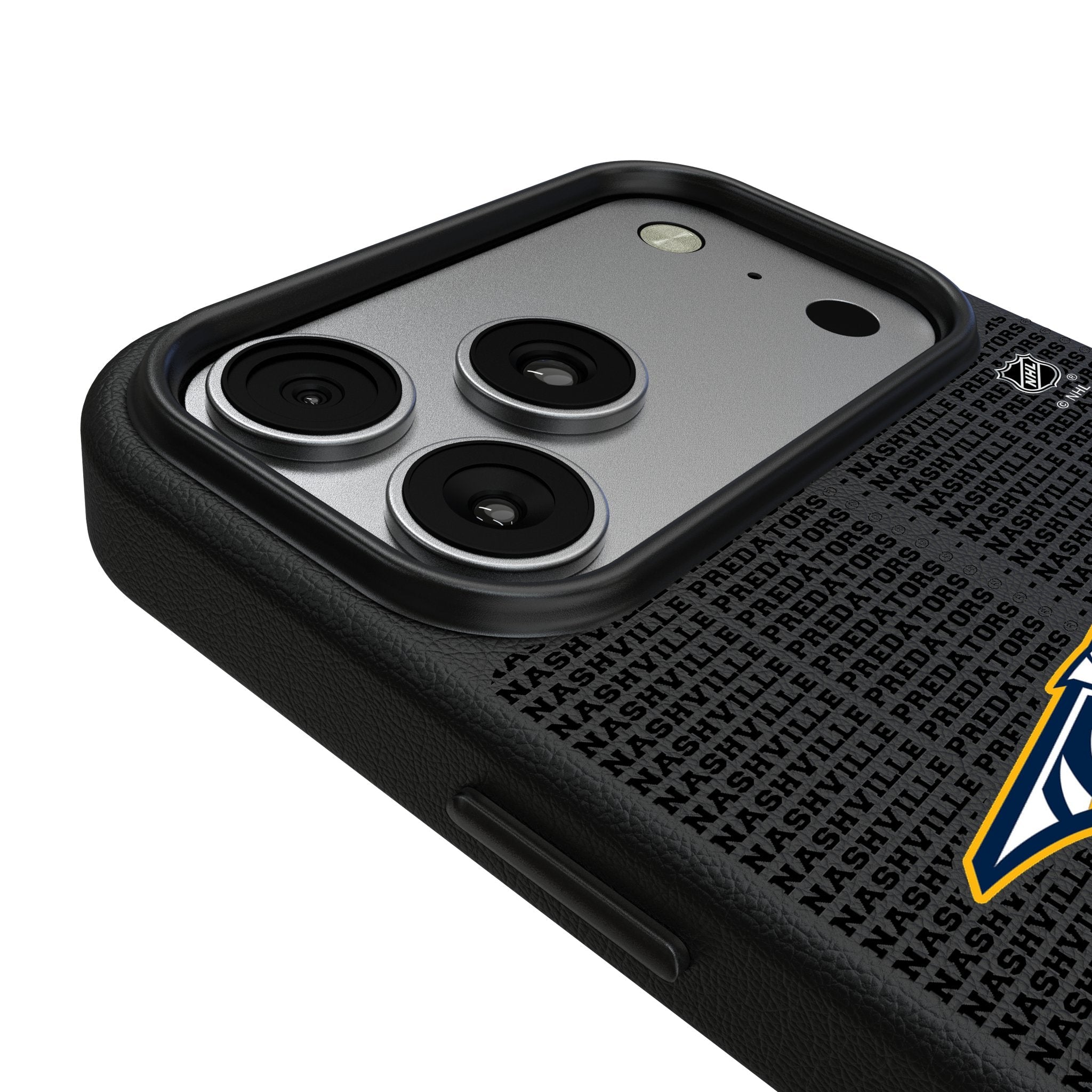 Nashville Predators Text Backdrop MagSafe Compatible Phone Case for Apple iPhone 17 Series 3