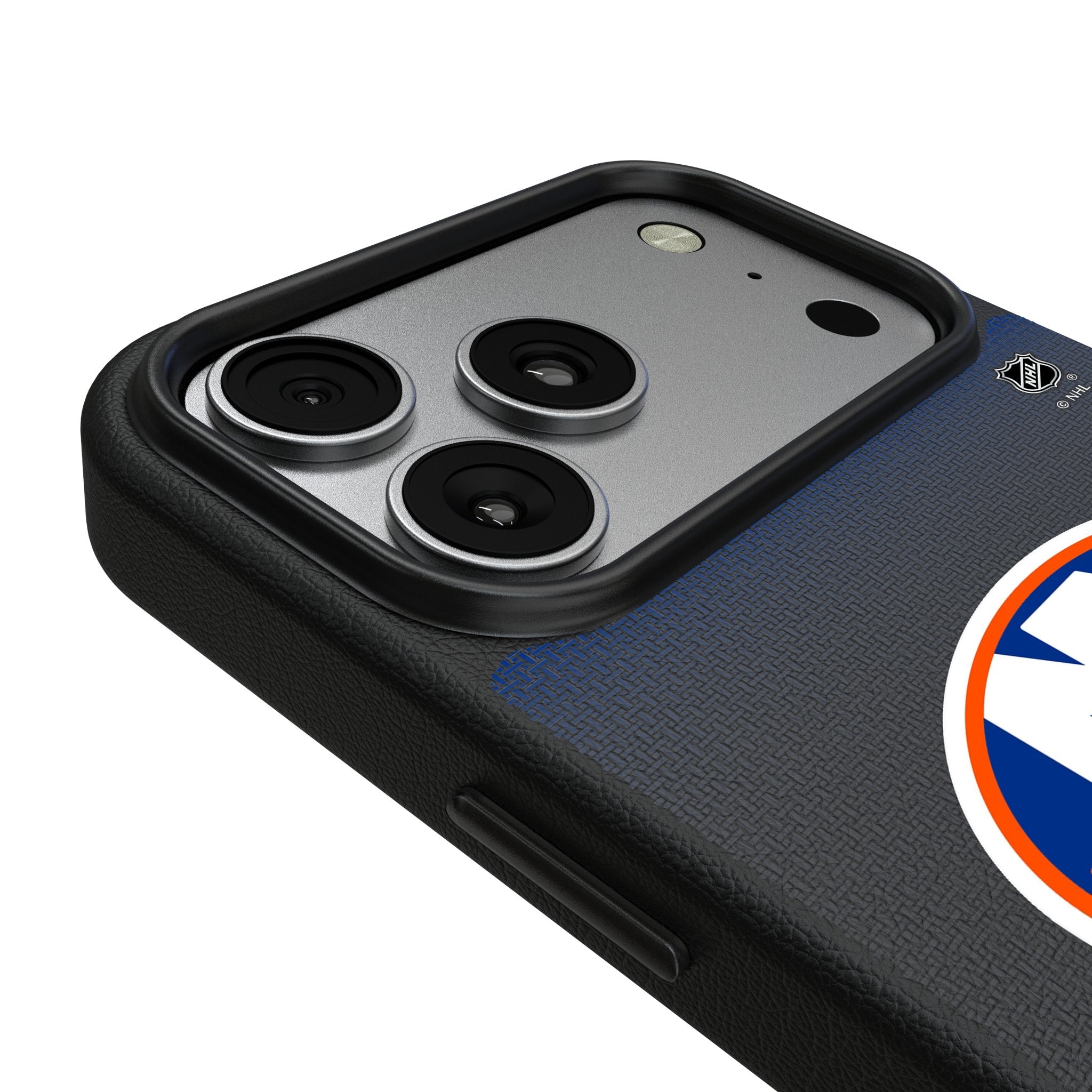 New York Islanders Linen MagSafe Compatible Phone Case for Apple iPhone 17 Series 3