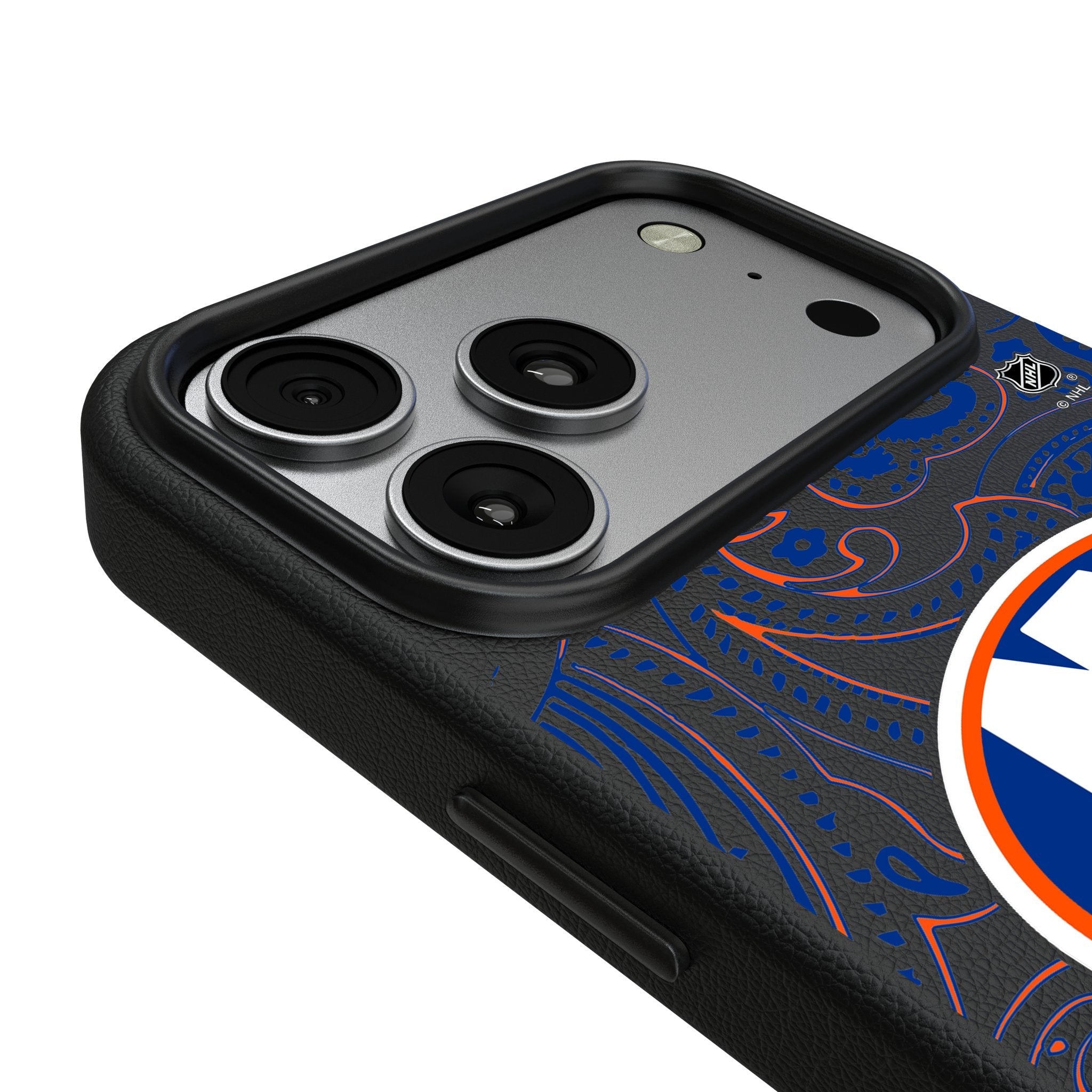New York Islanders Paisley MagSafe Compatible Phone Case for Apple iPhone 17 Series 3