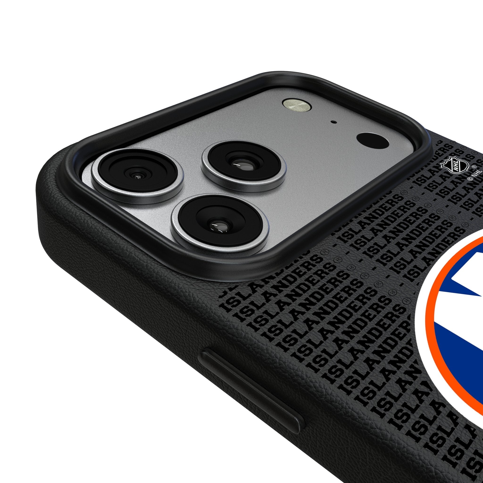 New York Islanders Text Backdrop MagSafe Compatible Phone Case for Apple iPhone 17 Series 3