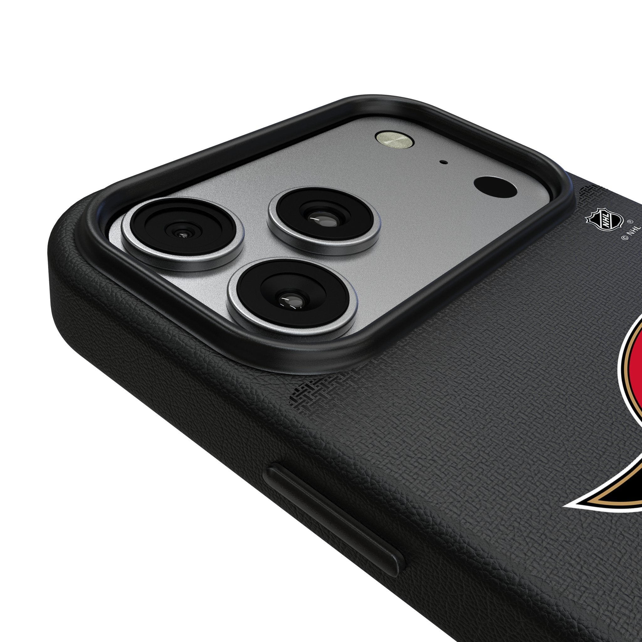 Ottawa Senators Linen MagSafe Compatible Phone Case for Apple iPhone 17 Series 3