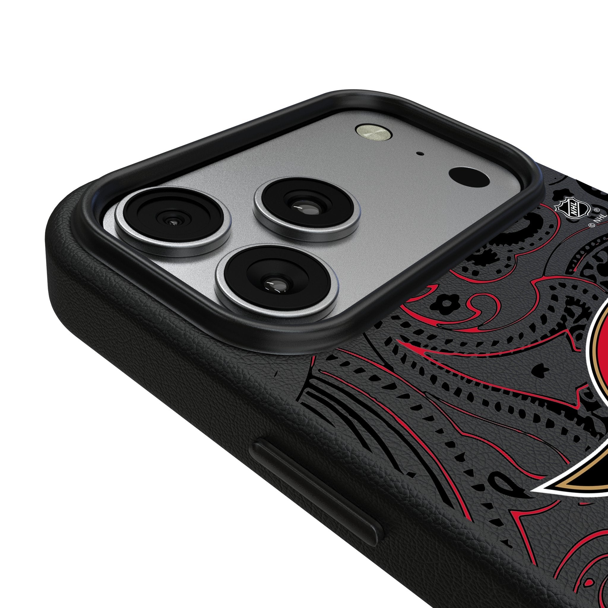 Ottawa Senators Paisley MagSafe Compatible Phone Case for Apple iPhone 17 Series 3