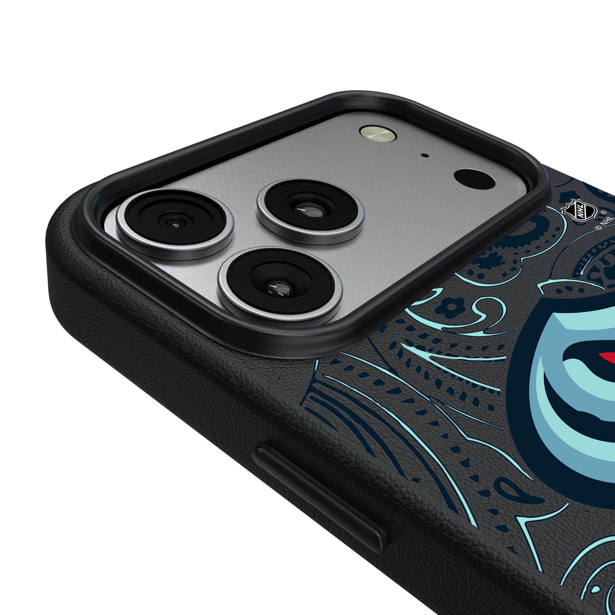 Seattle Kraken Paisley MagSafe Compatible Phone Case for Apple iPhone 17 Series 3