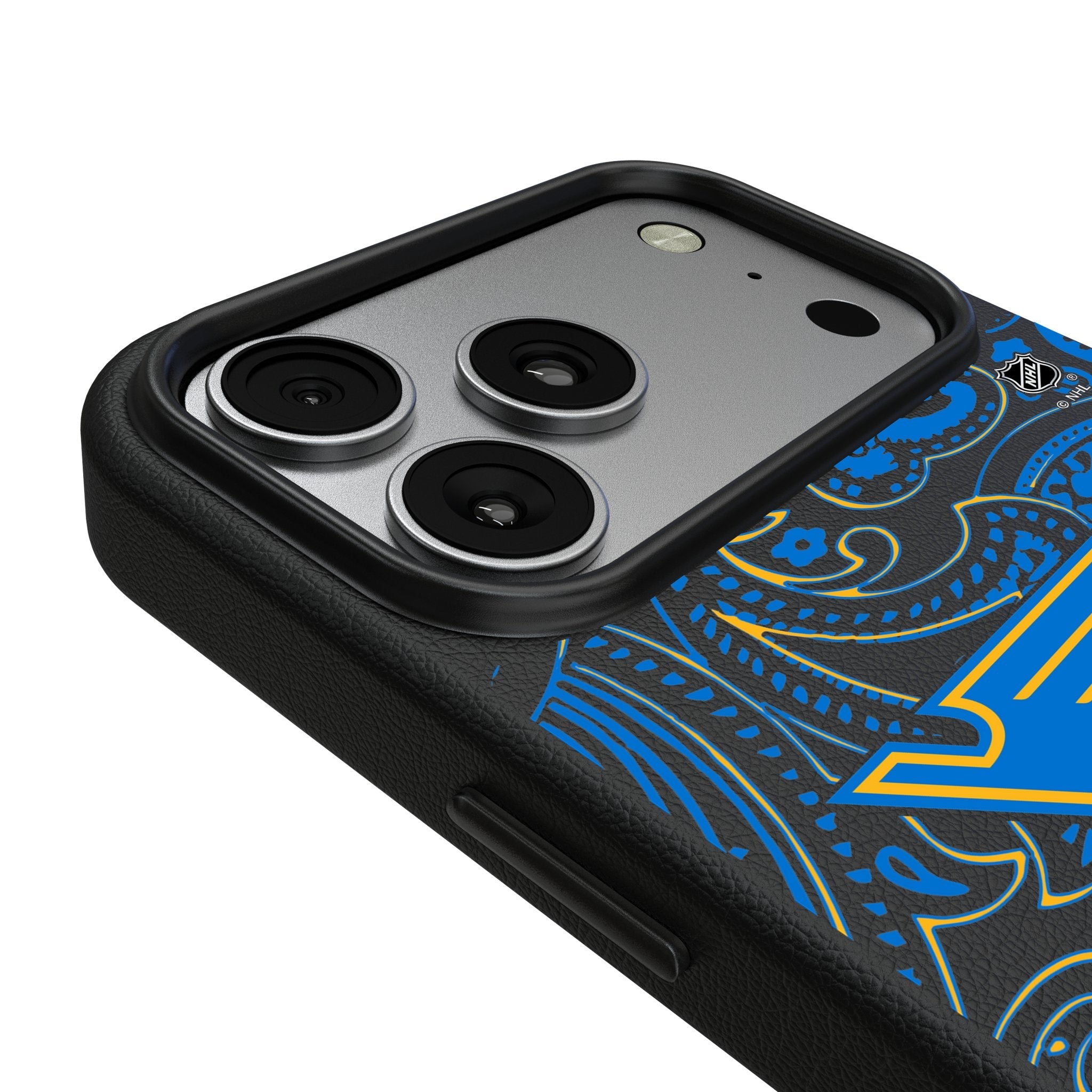 St. Louis Blues Paisley MagSafe Compatible Phone Case for Apple iPhone 17 Series 3