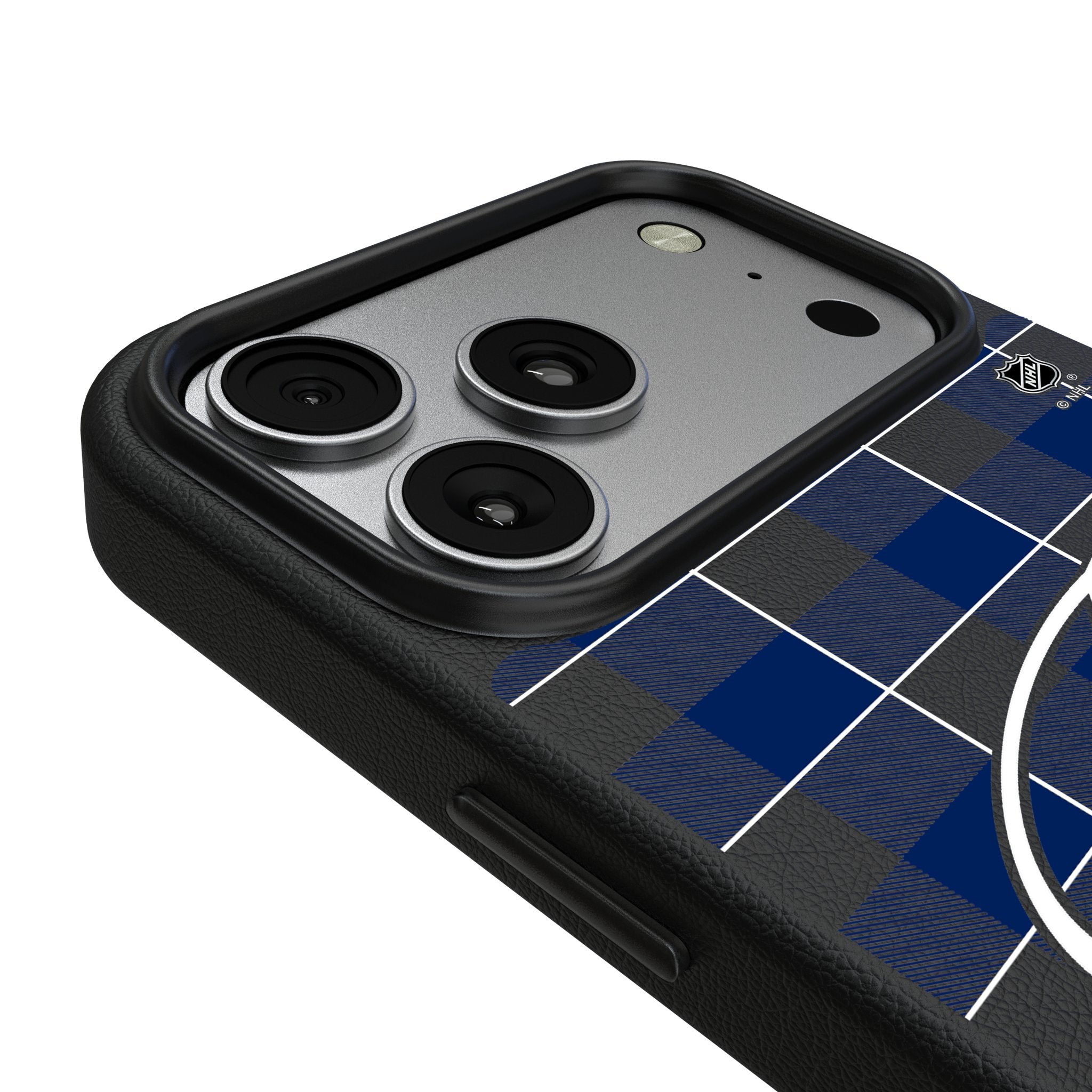 Tampa Bay Lightning Plaid MagSafe Compatible Phone Case for Apple iPhone 17 Series 3