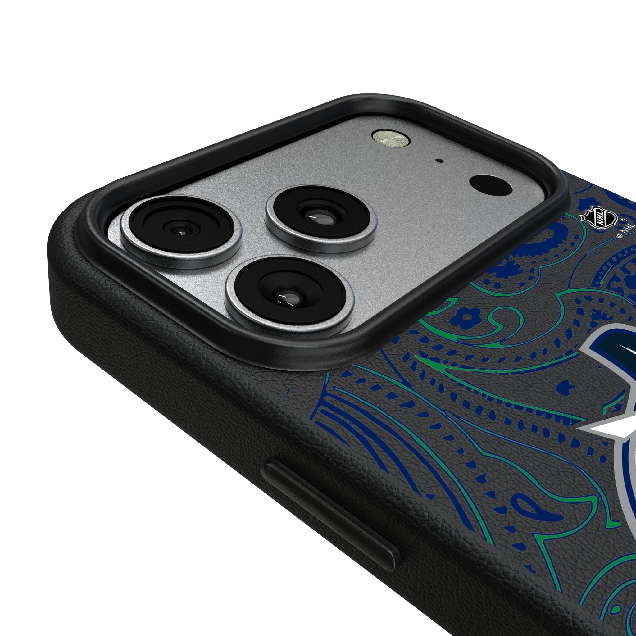 Vancouver Canucks Paisley MagSafe Compatible Phone Case for Apple iPhone 17 Series 3