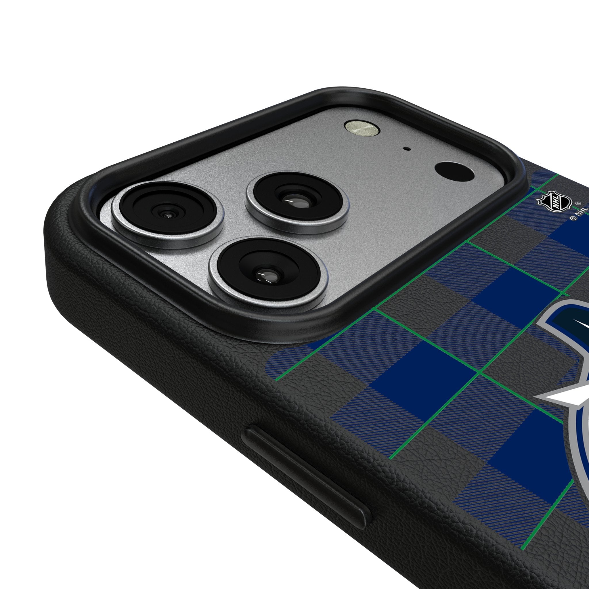 Vancouver Canucks Plaid MagSafe Compatible Phone Case for Apple iPhone 17 Series 3