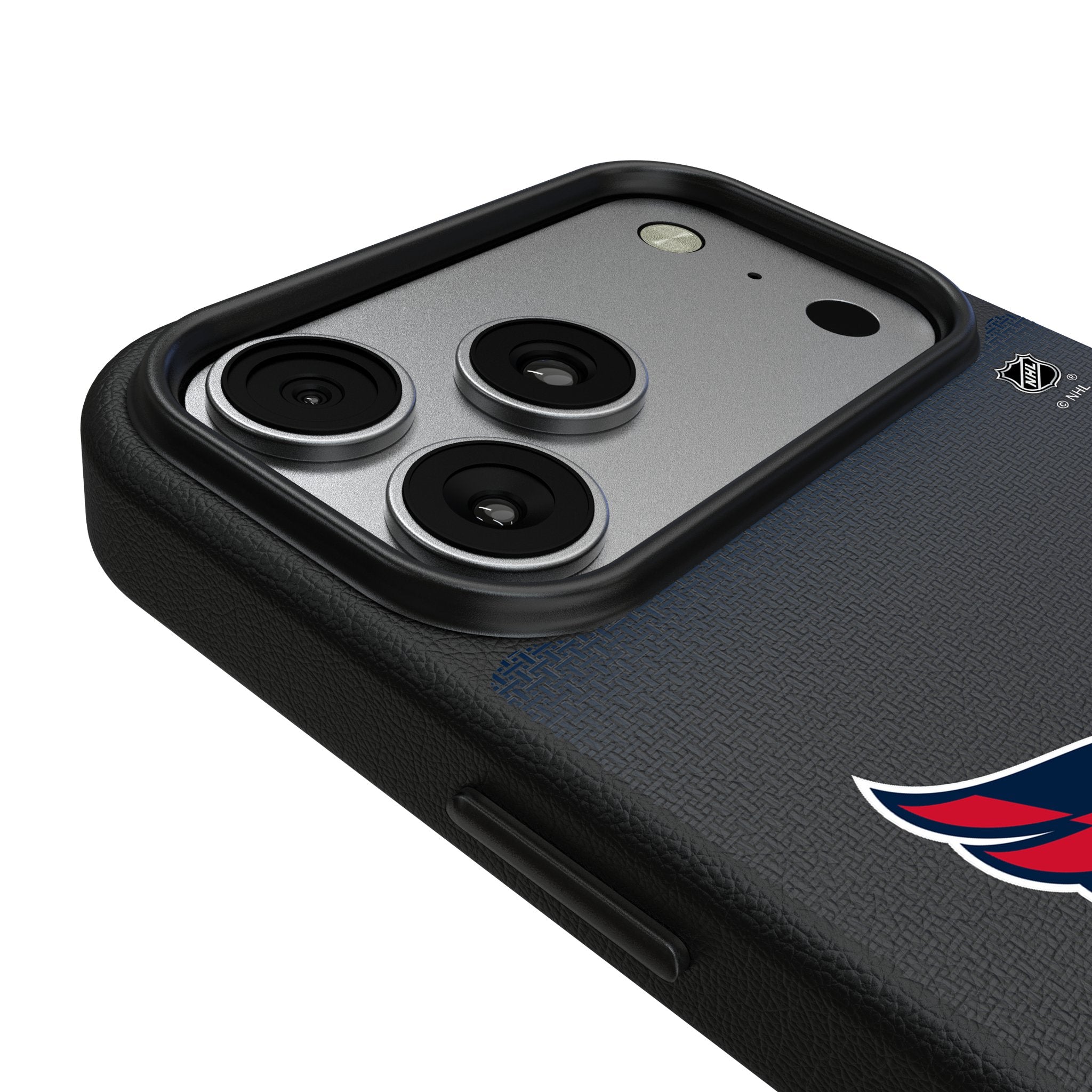 Washington Capitals Linen MagSafe Compatible Phone Case for Apple iPhone 17 Series 3