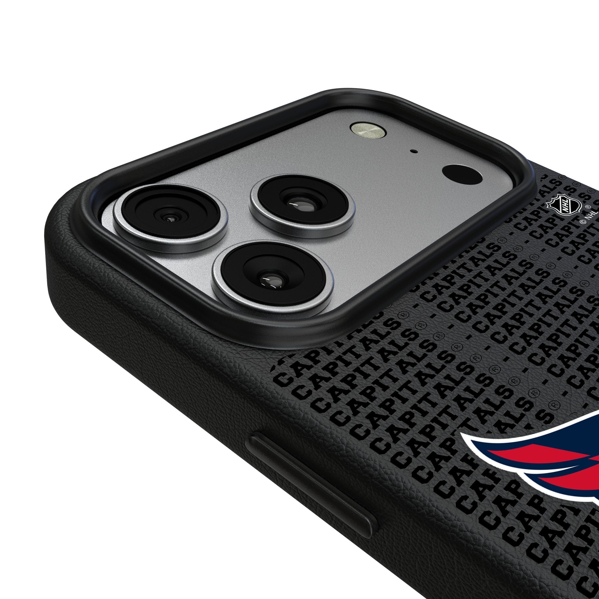 Washington Capitals Text Backdrop MagSafe Compatible Phone Case for Apple iPhone 17 Series 3