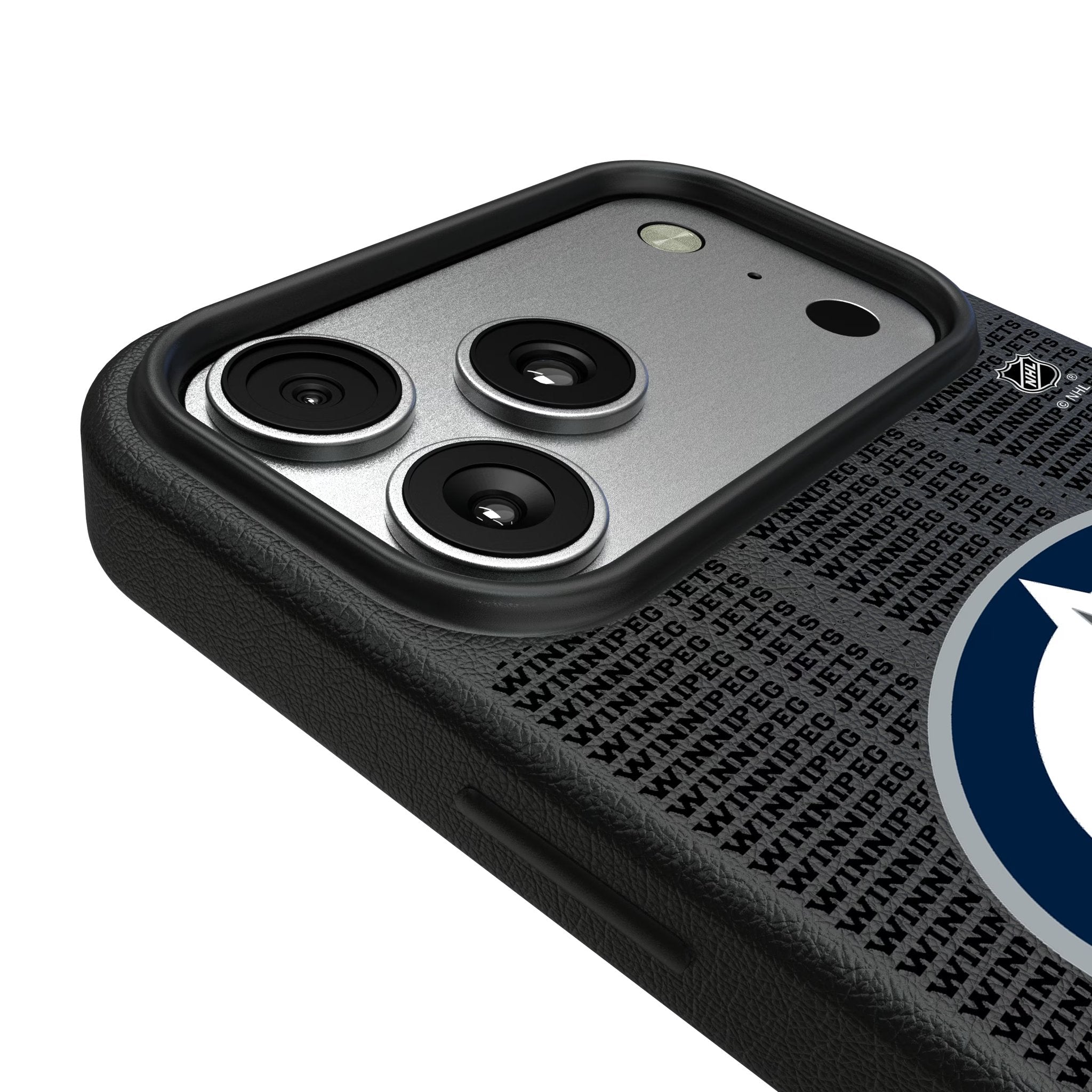 Winnipeg Jets Text Backdrop MagSafe Compatible Phone Case for Apple iPhone 17 Series 4