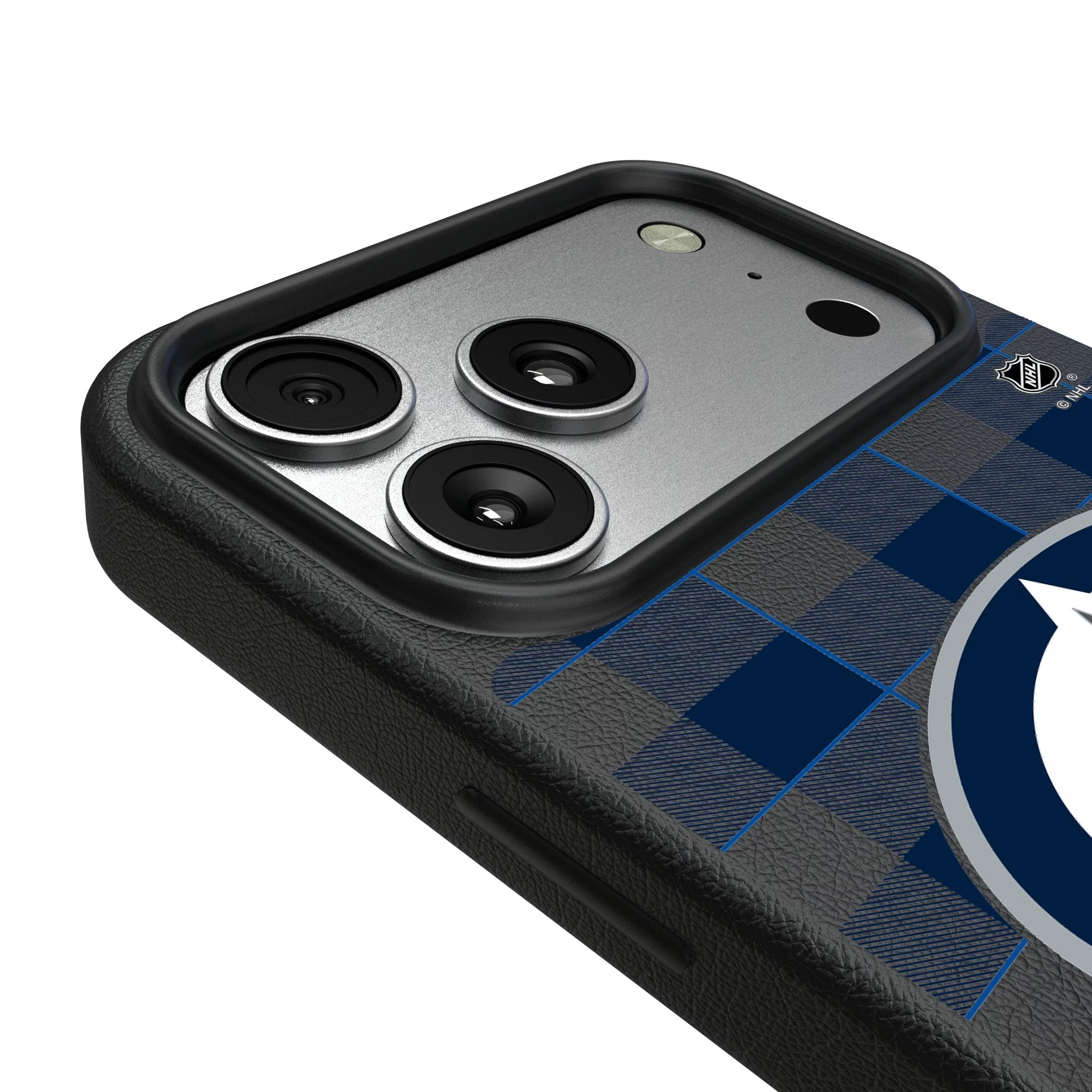 Winnipeg Jets Plaid MagSafe Compatible Phone Case for Apple iPhone 17 Series 4