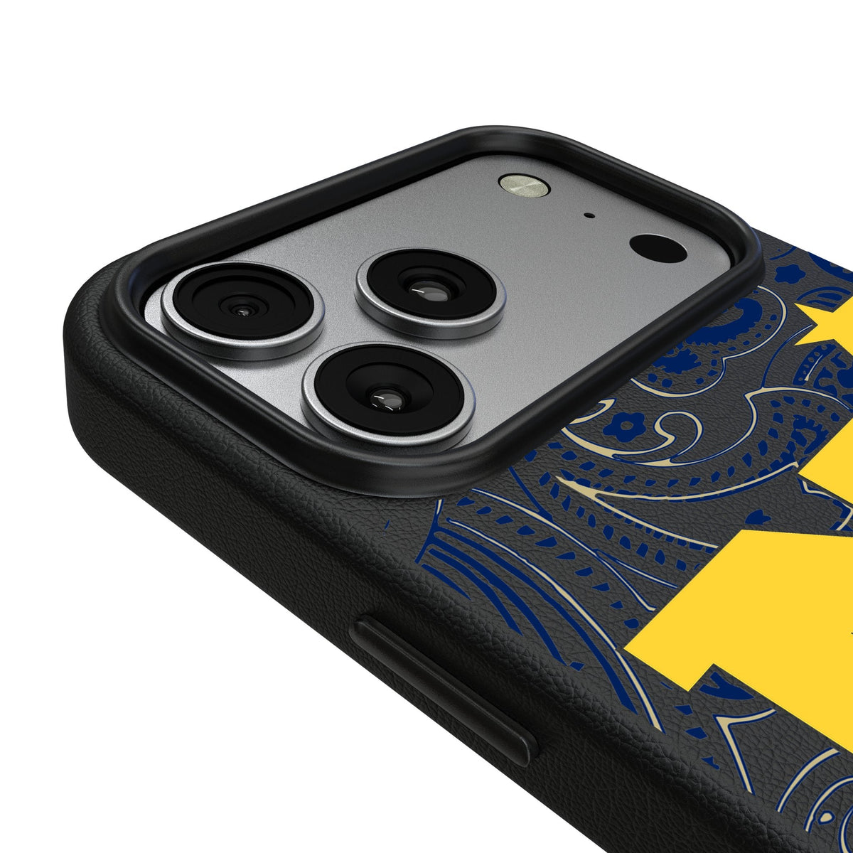 United State Naval Academy Midshipmen Paisley MagSafe Compatible Phone Case for Apple iPhone 17 Series 3