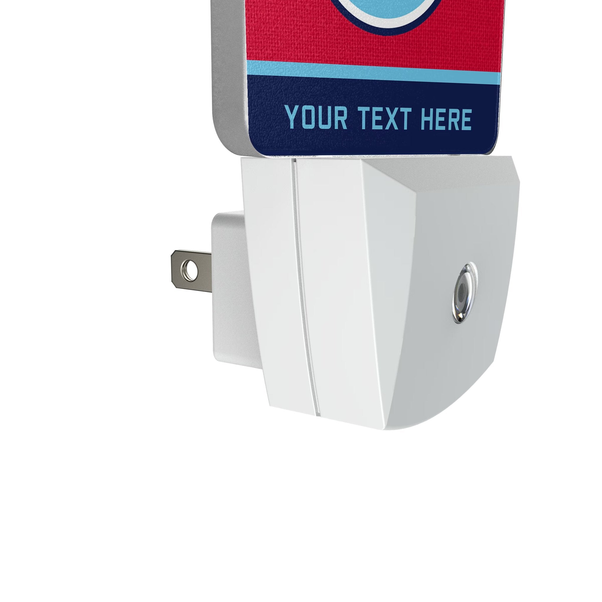 Chicago Fire Personalized Endzone Solid Night Light 2-Pack 3