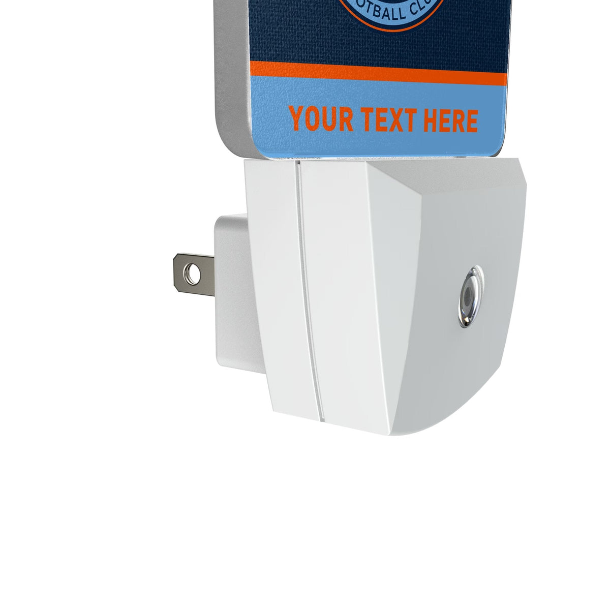 New York City FC Personalized Endzone Solid Night Light 2-Pack 3