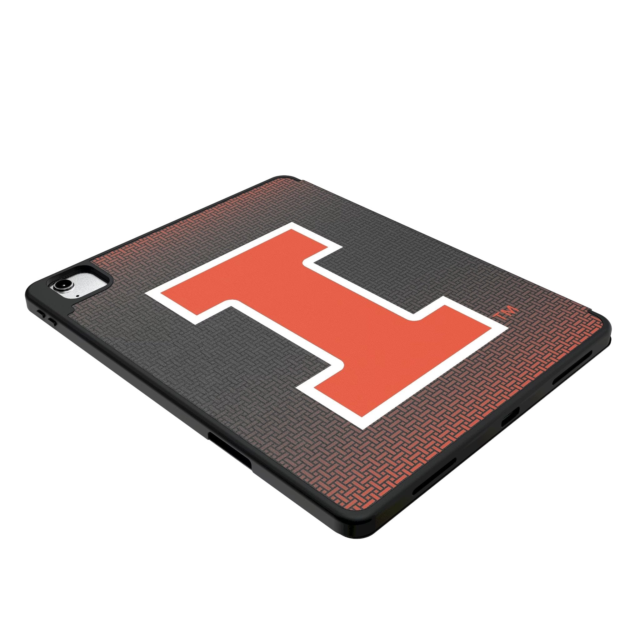 University of Illinois Fighting Illini Linen Tablet Case for Apple iPad 3