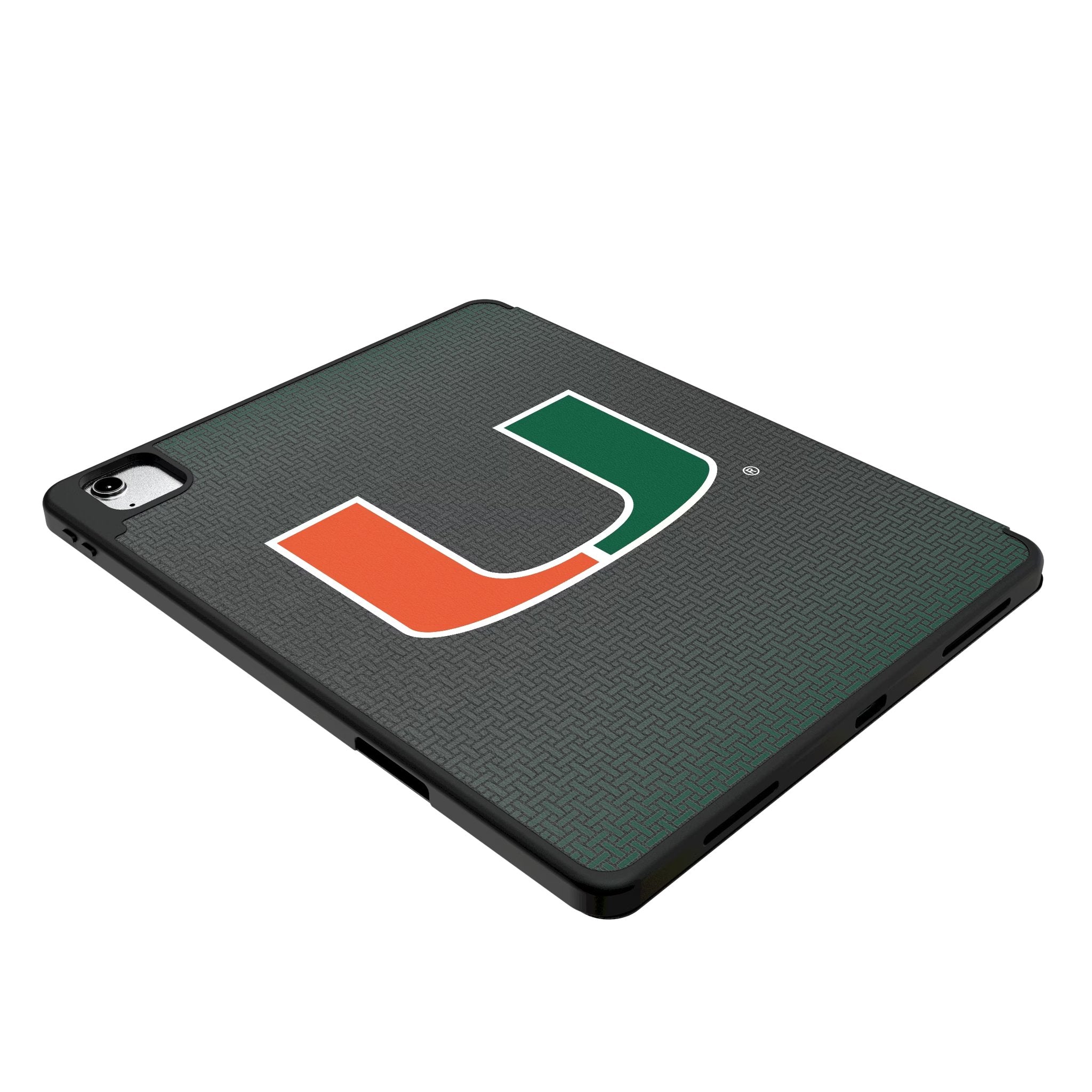 University of Miami Hurricanes Linen Tablet Case for Apple iPad 3