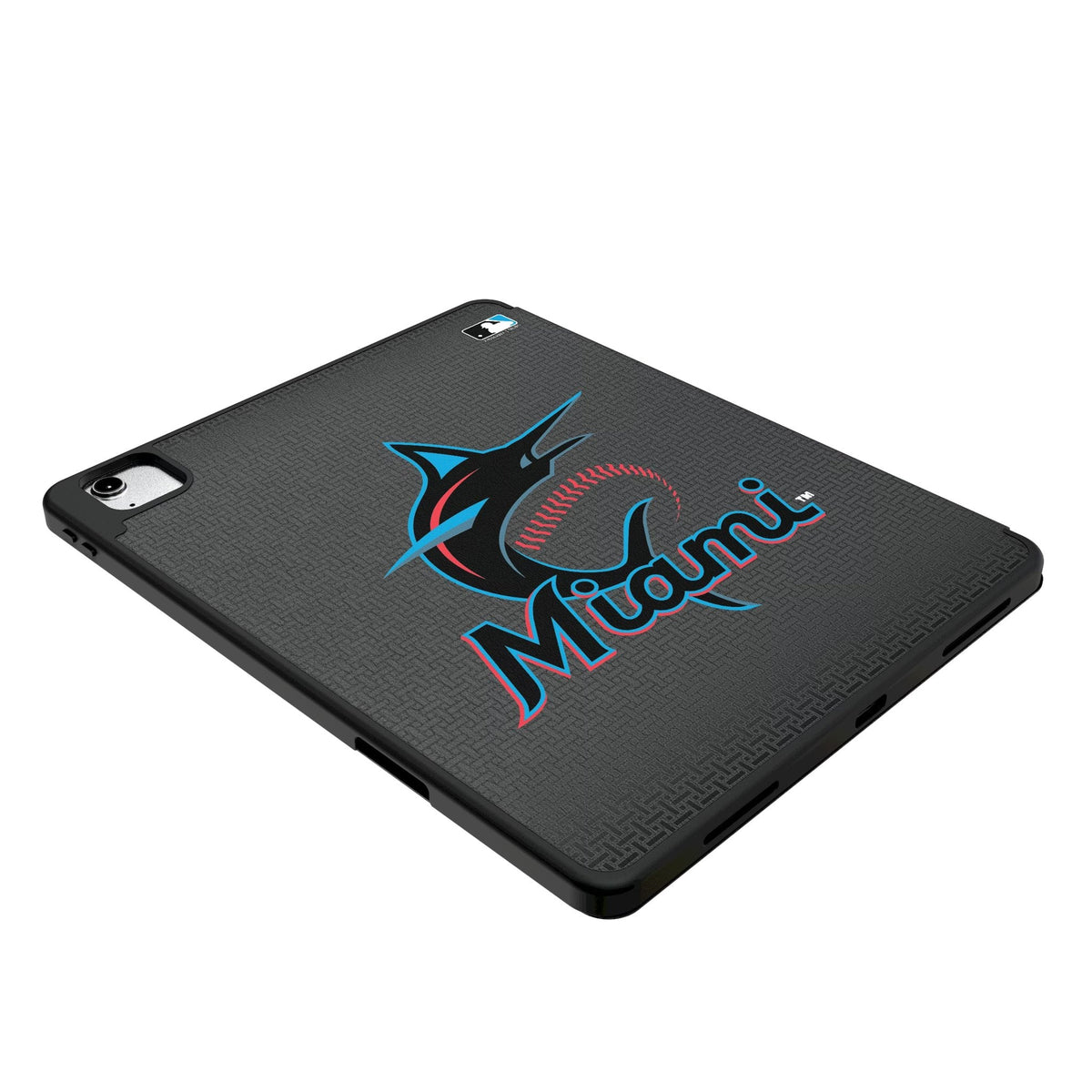 Miami Marlins Linen Tablet Case for Apple iPad 3