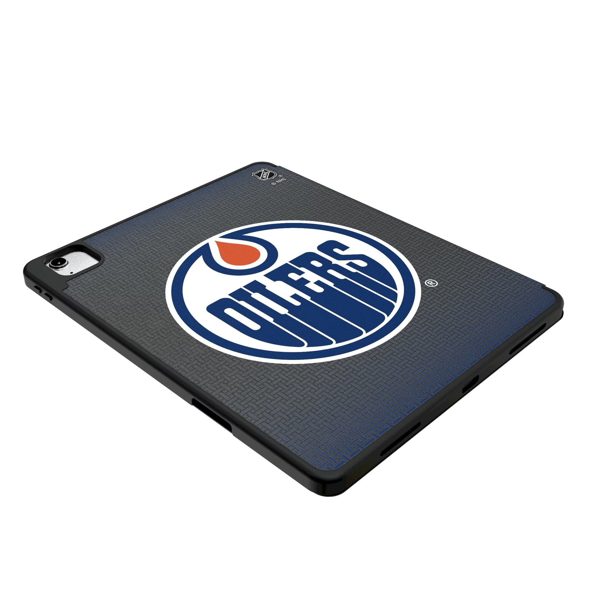 Edmonton Oilers Linen Tablet Case for Apple iPad 3