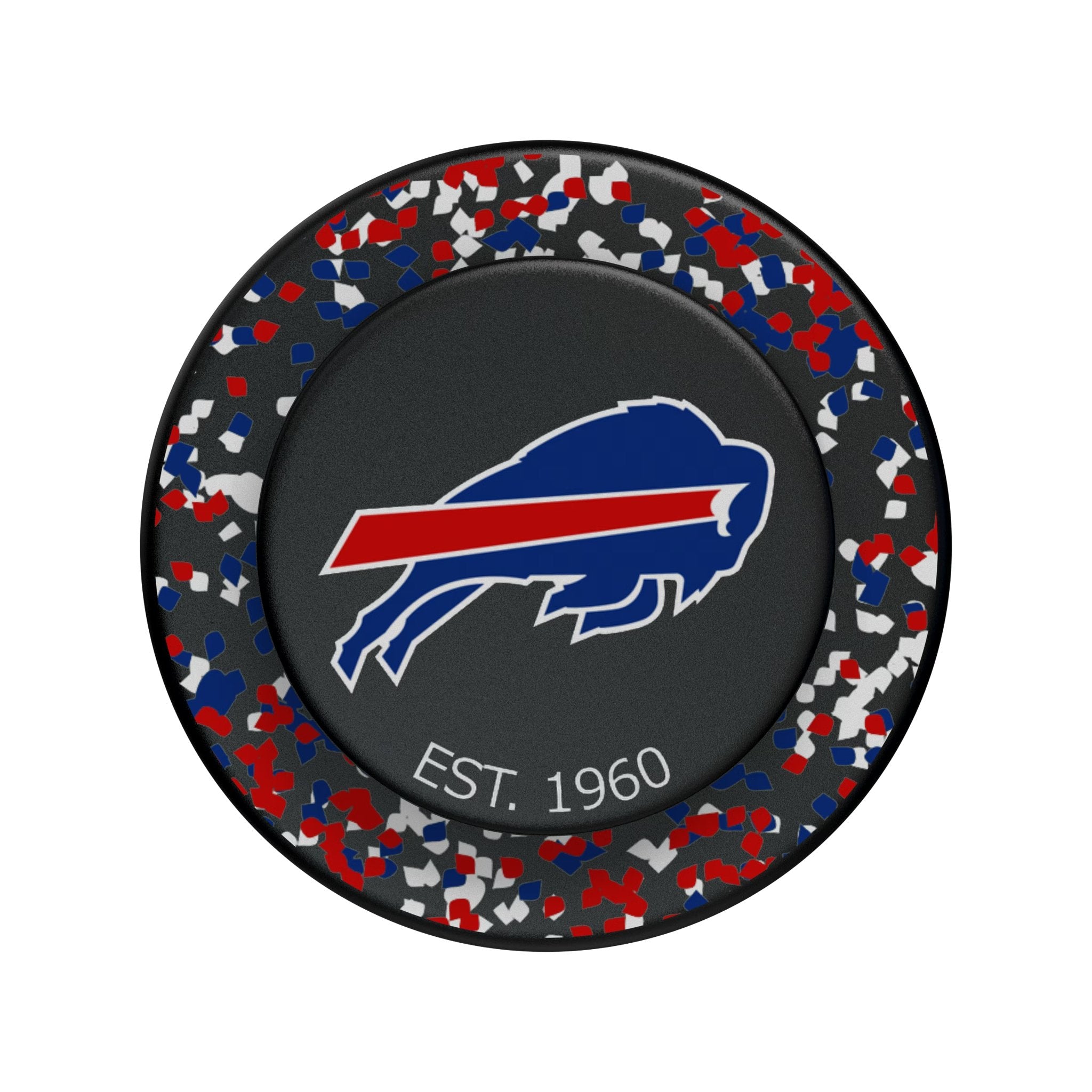 Buffalo Bills Confetti PopSockets Magnetic Phone Grip and Stand 2