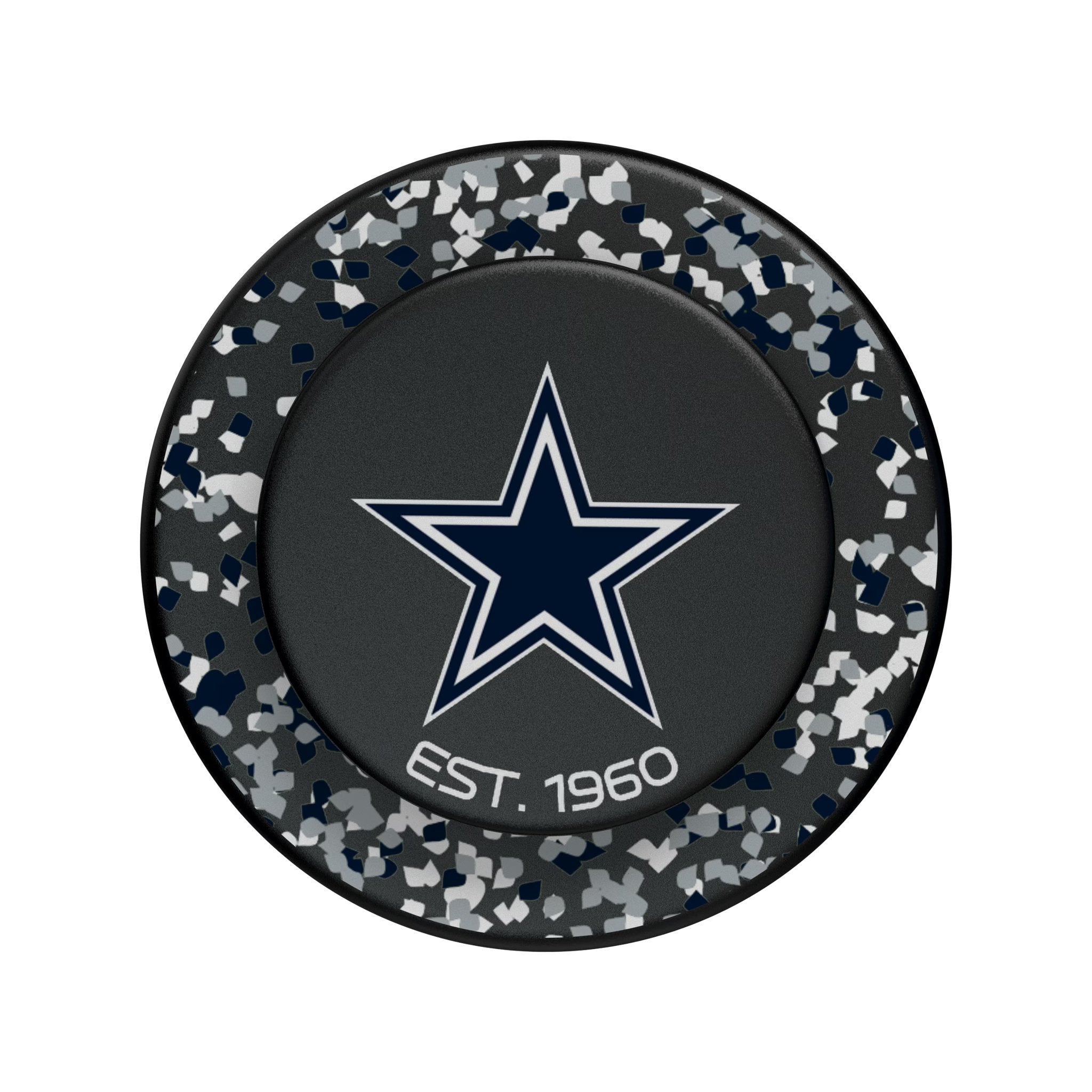 Dallas Cowboys Confetti PopSockets Magnetic Phone Grip and Stand 3