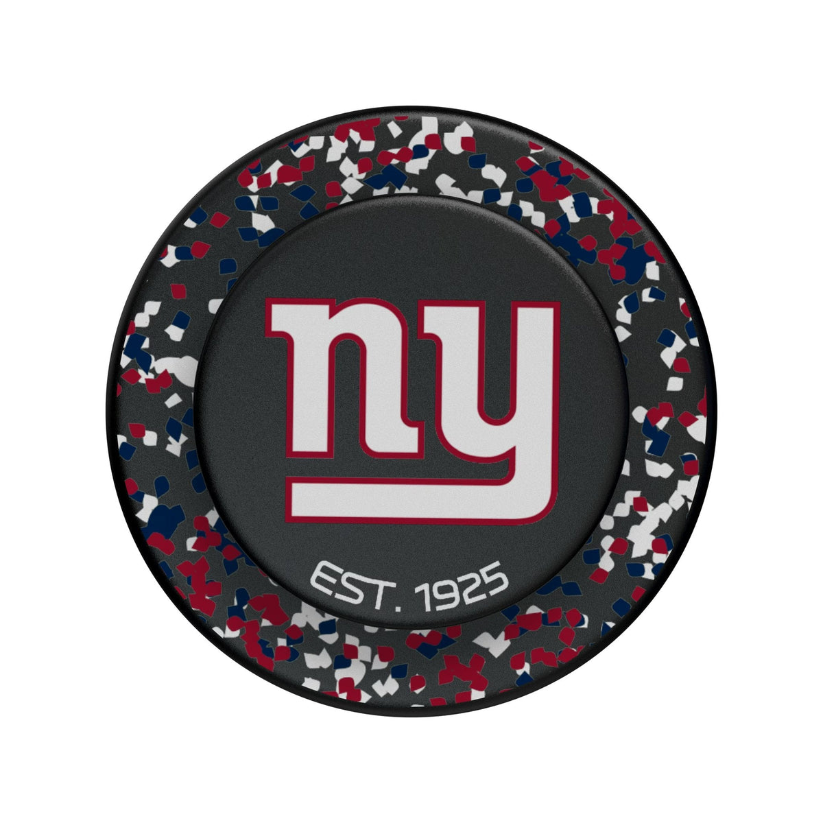 New York Giants Confetti PopSockets Magnetic Phone Grip and Stand 3