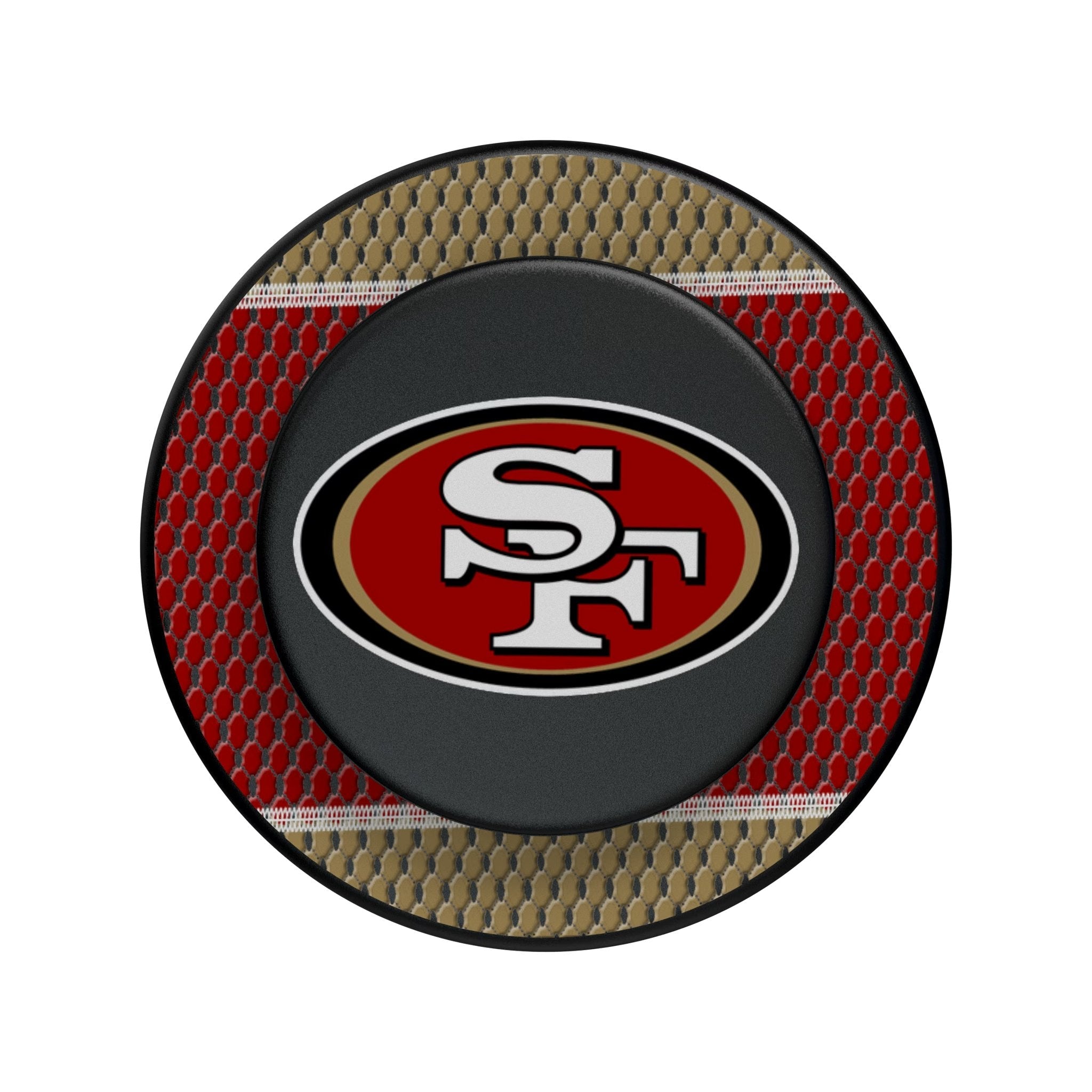 San Francisco 49ers Mesh PopSockets Magnetic Phone Grip and Stand 3