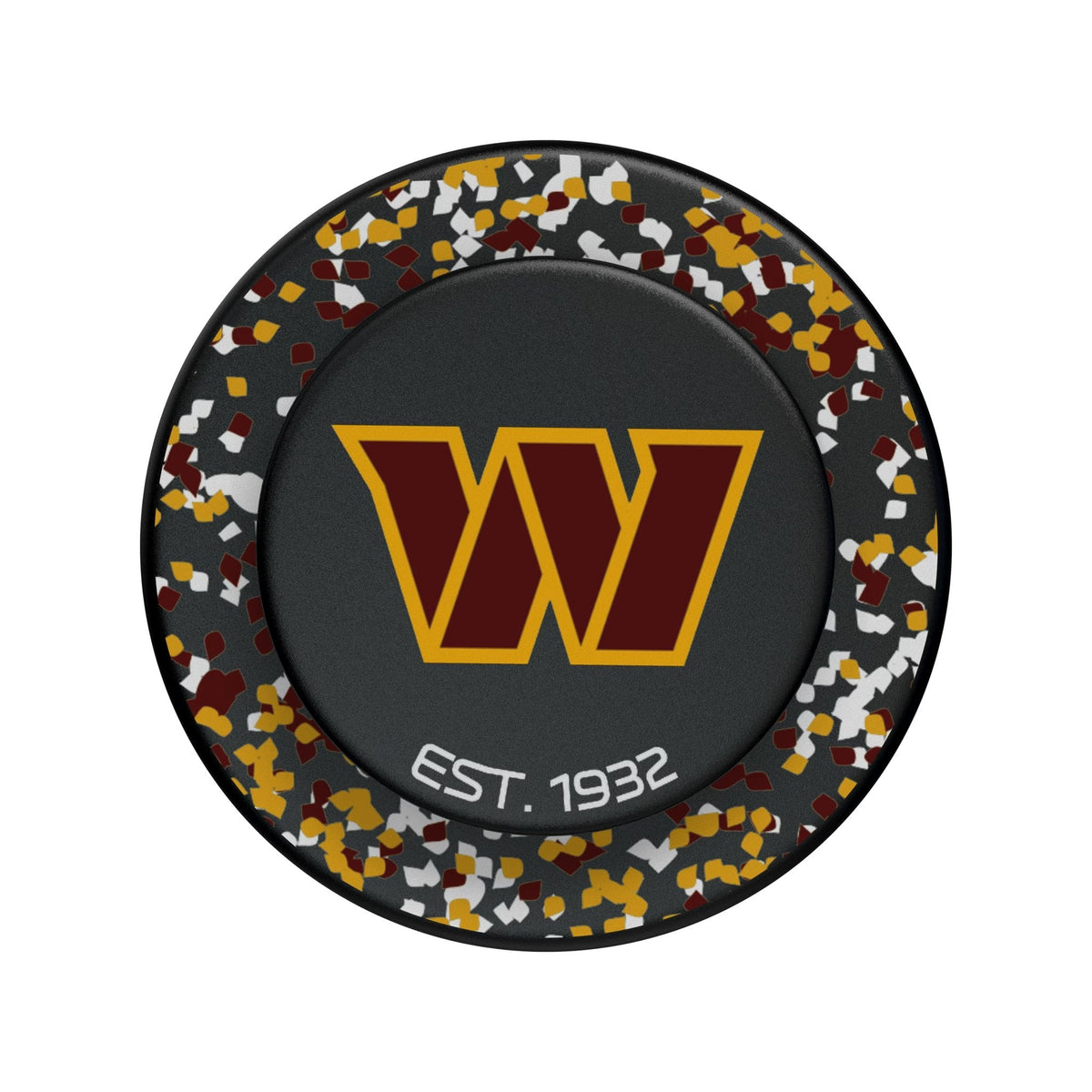 Washington Commanders Confetti PopSockets Magnetic Phone Grip and Stand 3