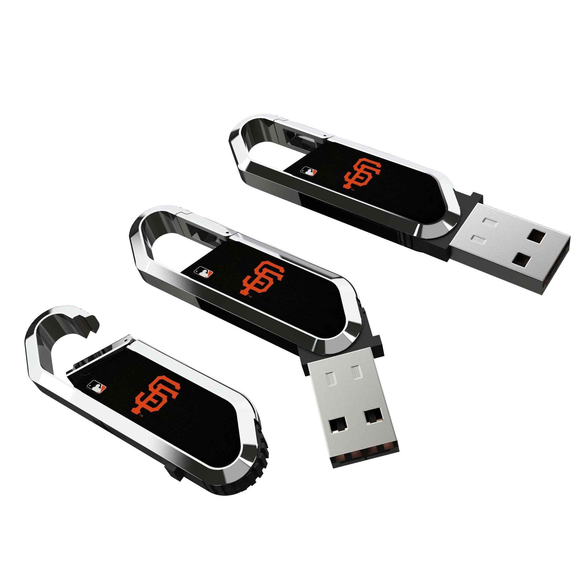 San Francisco Giants Solid USB 64GB Clip Style Flash Drive 3
