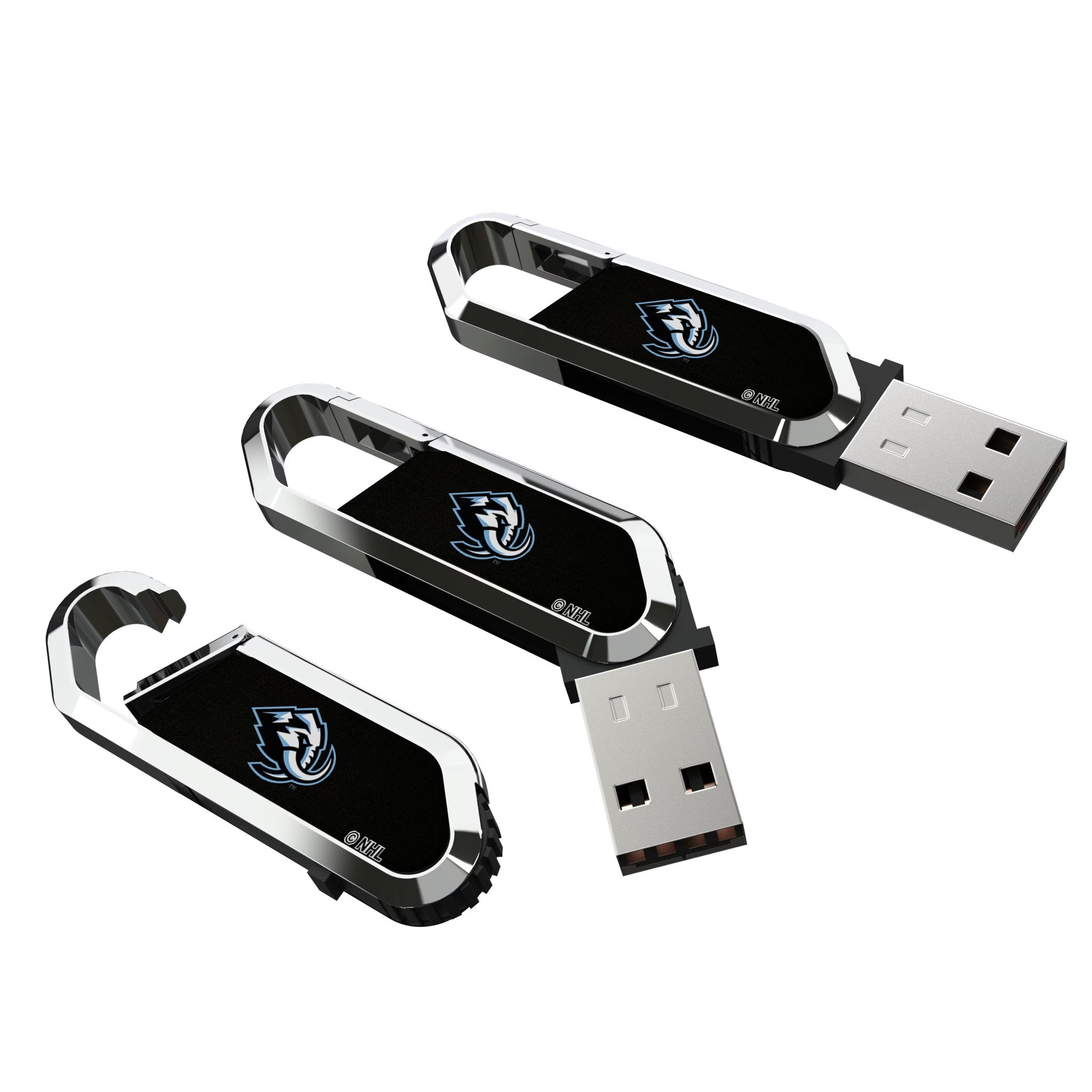 Utah Mammoth Solid USB 64GB Clip Style Flash Drive 3