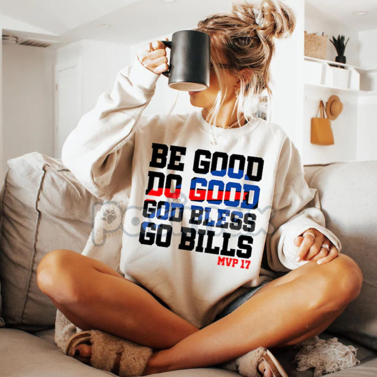 Josh Allen MVP 17 Sweatshirt – Buffalo Bills Fan Apparel 3