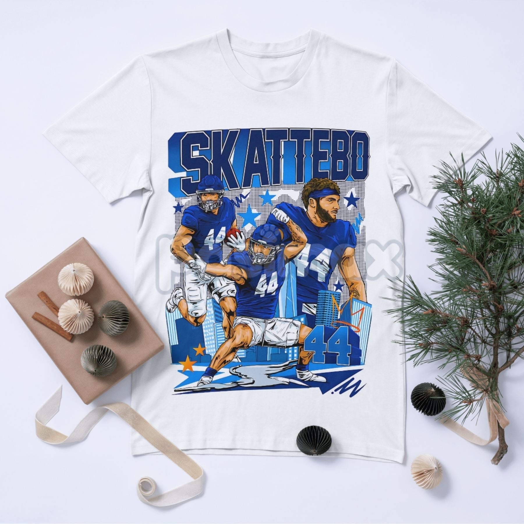 Cam Skattebo New York Giants Graphic T-Shirt - ASU Sun Devils RB Rookie Tee, "The Truck" Football Apparel 3