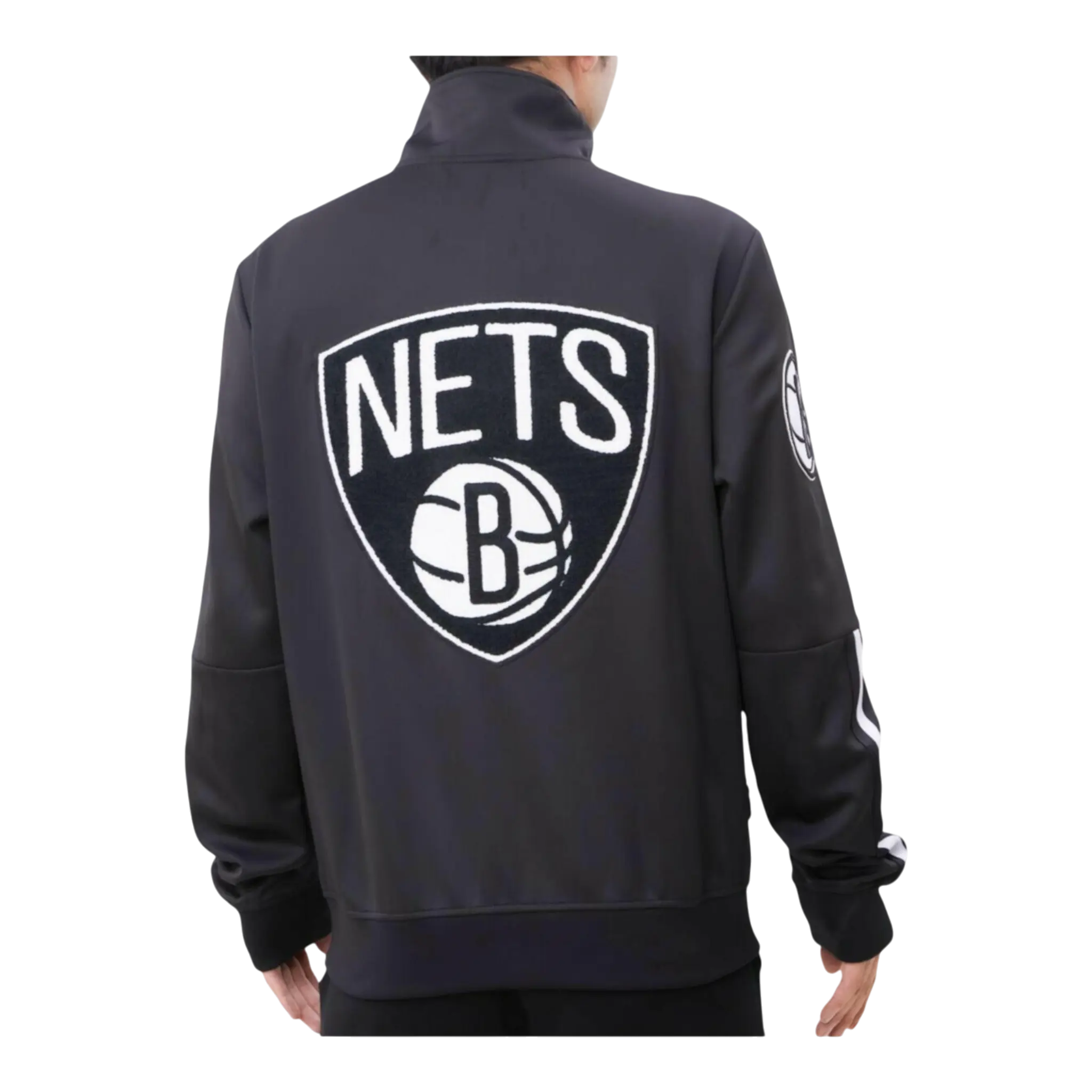 Pro Standard Brooklyn Nets Home Town Men Track Jacket Black 2