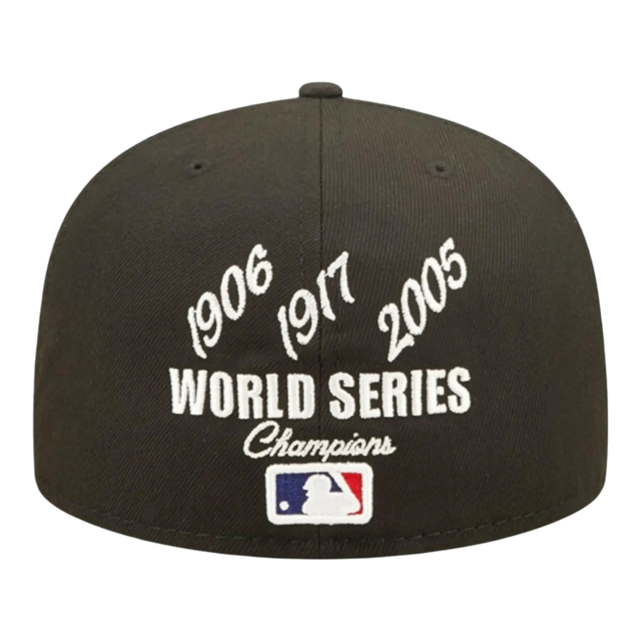 New Era Chicago White Sox Crown Champs WS Men Fitted Hat Black 2