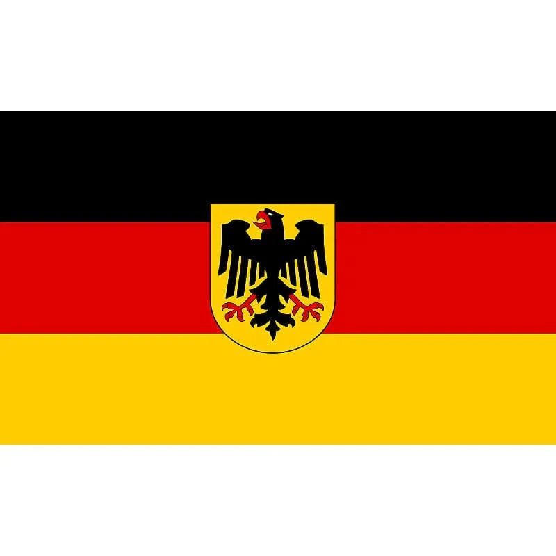 3x5 Country Flag - Germany with Eagle 1
