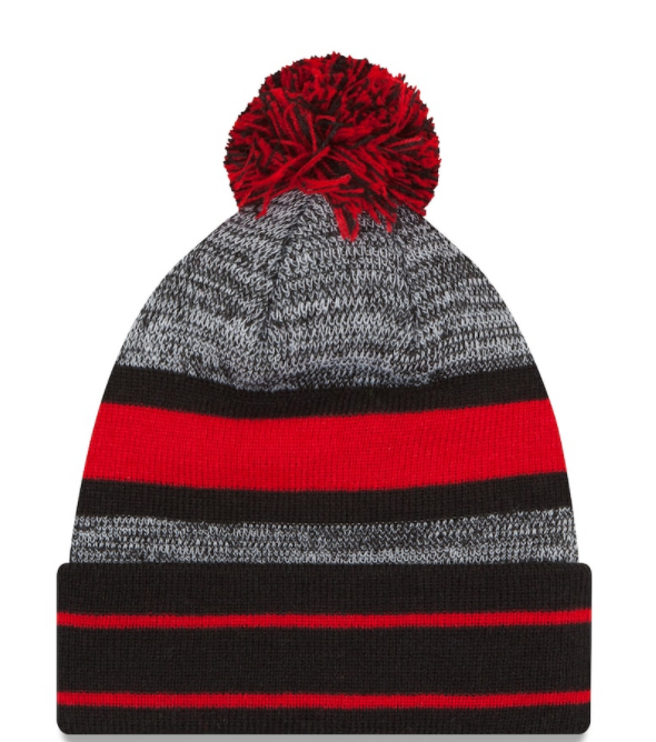 Atlanta Falcons - Cuffed Knit Beanie with Pom, New Era 2