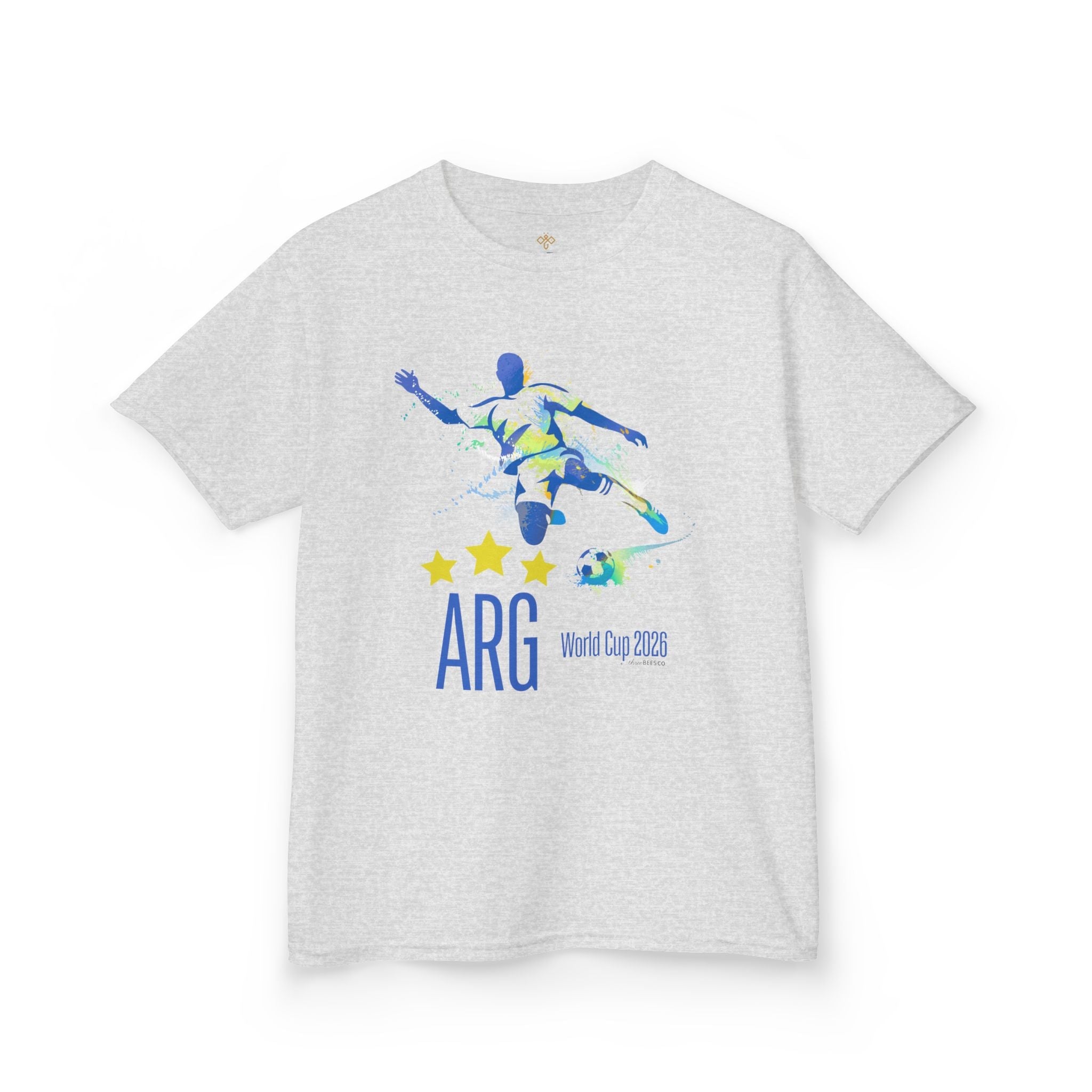 Kids Soccer Argentina World Cup 2026 Hive Tee 4