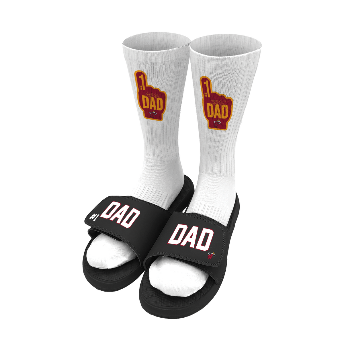 Miami Heat Dad Sock Bundle 1