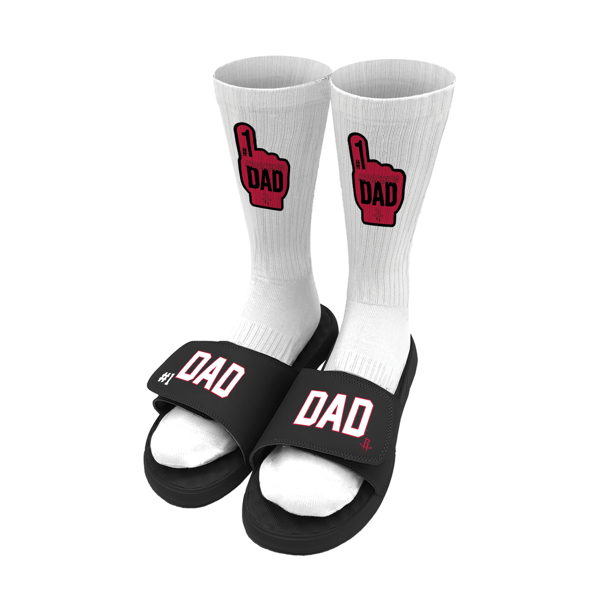 Houston Rockets Dad Sock Bundle 1