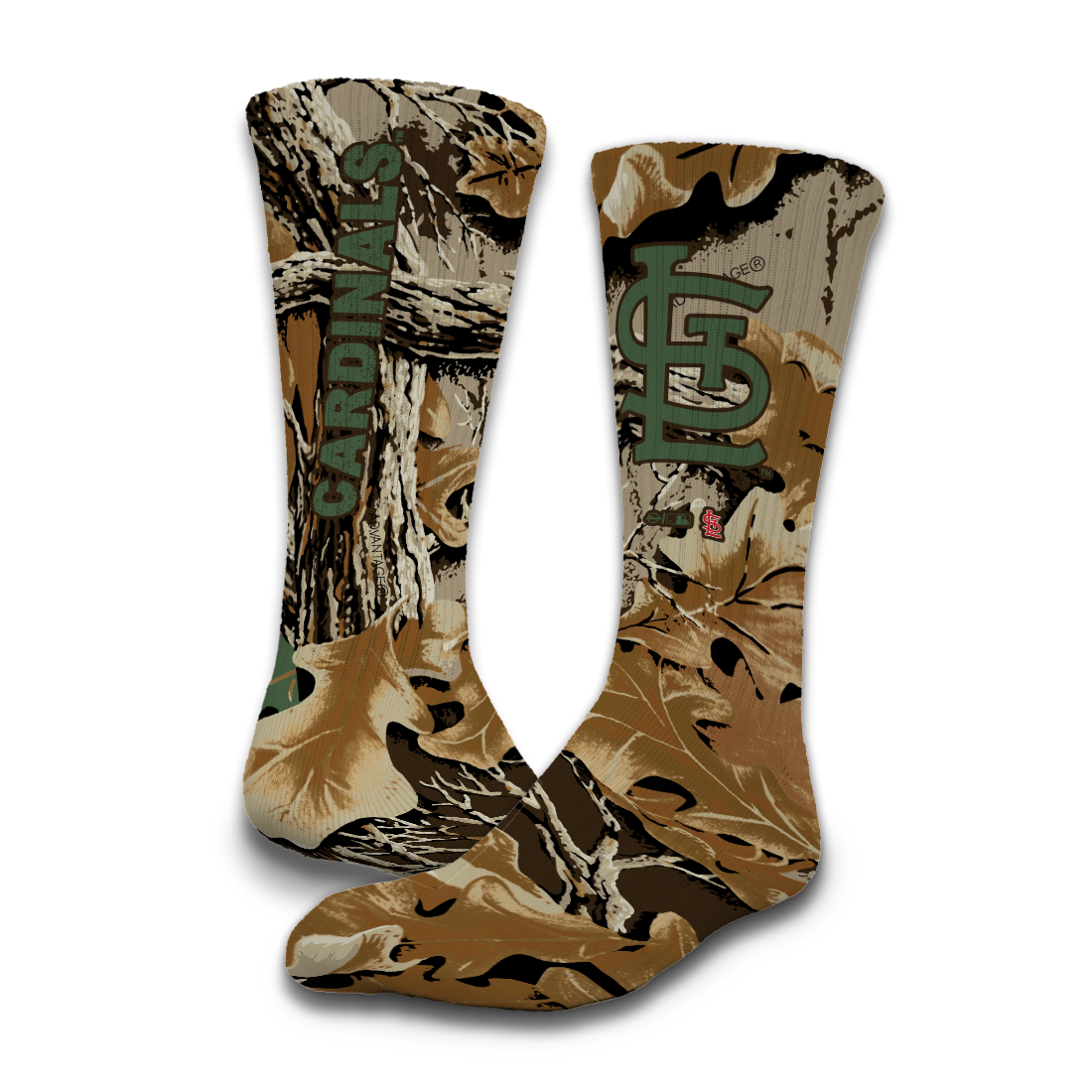 St Louis Cardinals RealTree Camo Sock/Slide Bundle 2