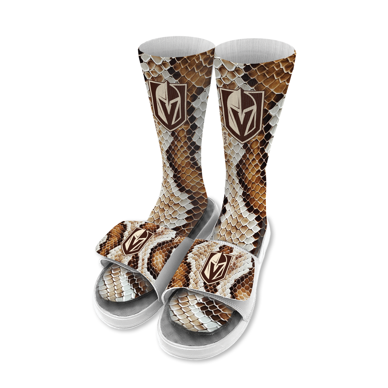 Golden Knights Year of the Snake Sock/Slide Bundle