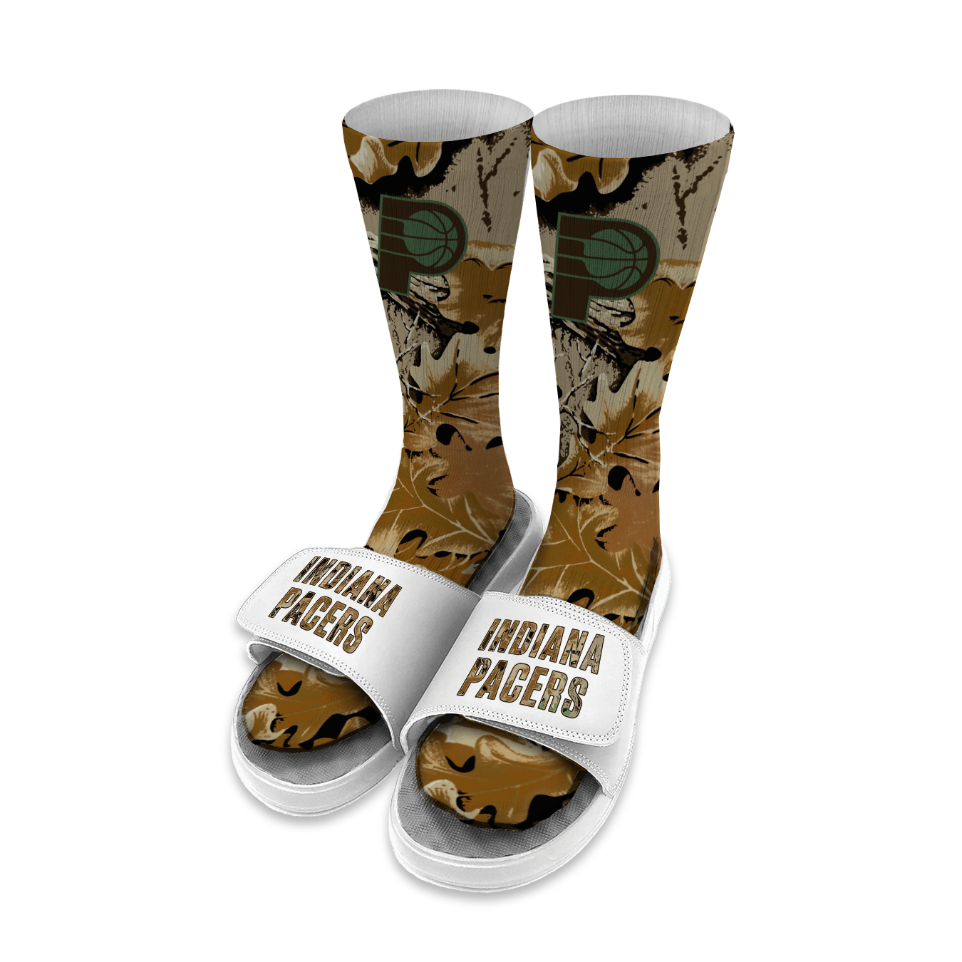Indiana Pacers RealTree Camo Sock/Slide Bundle 1